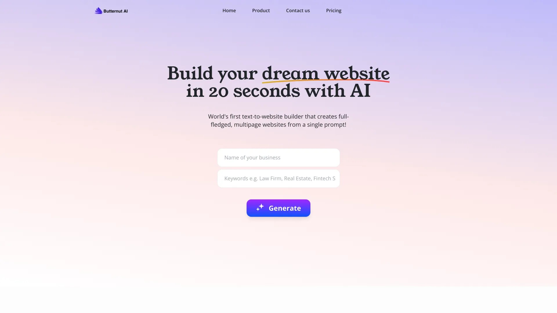 Butternut AI 1.0 截图