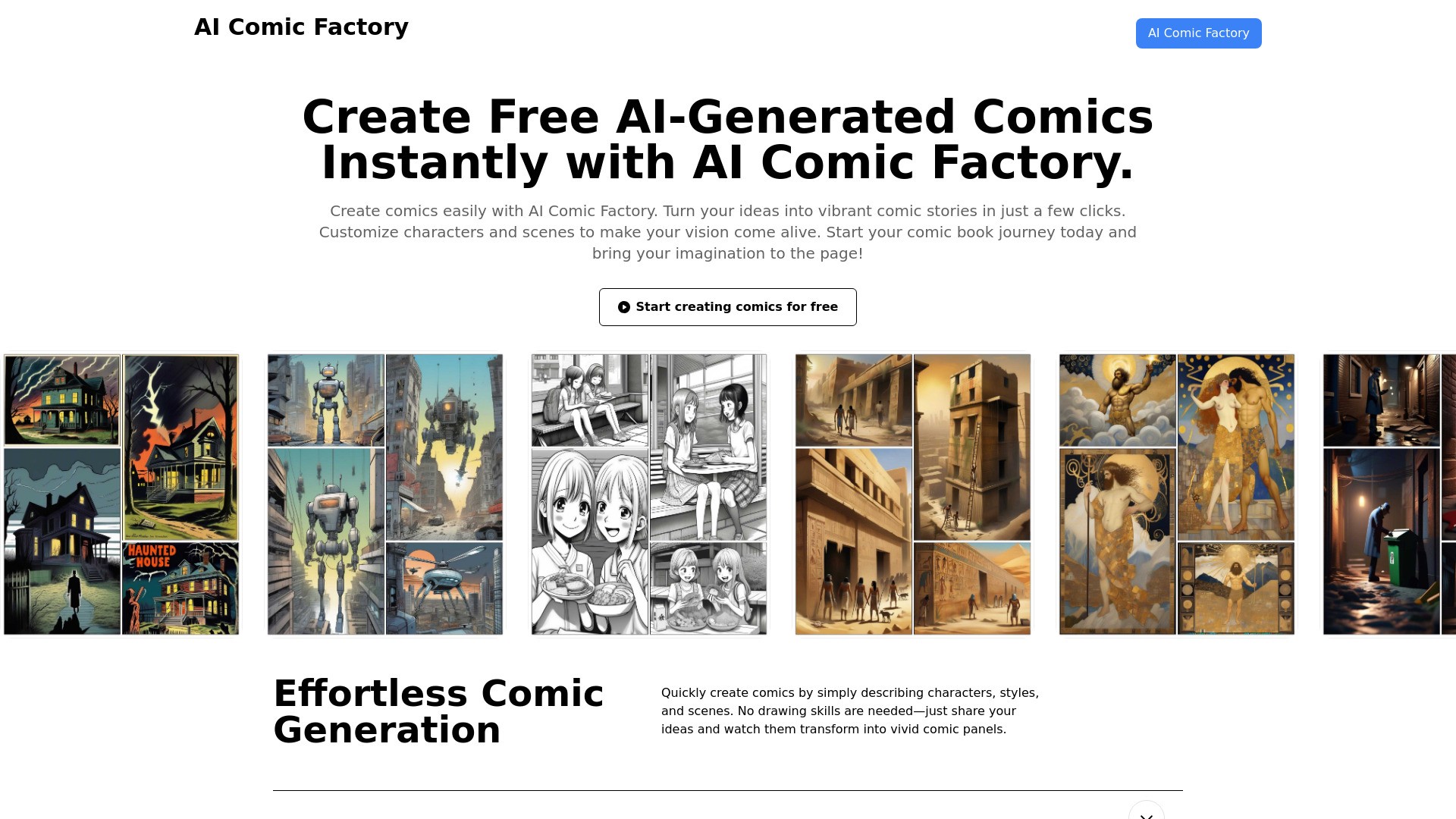 Comic Factory 截图