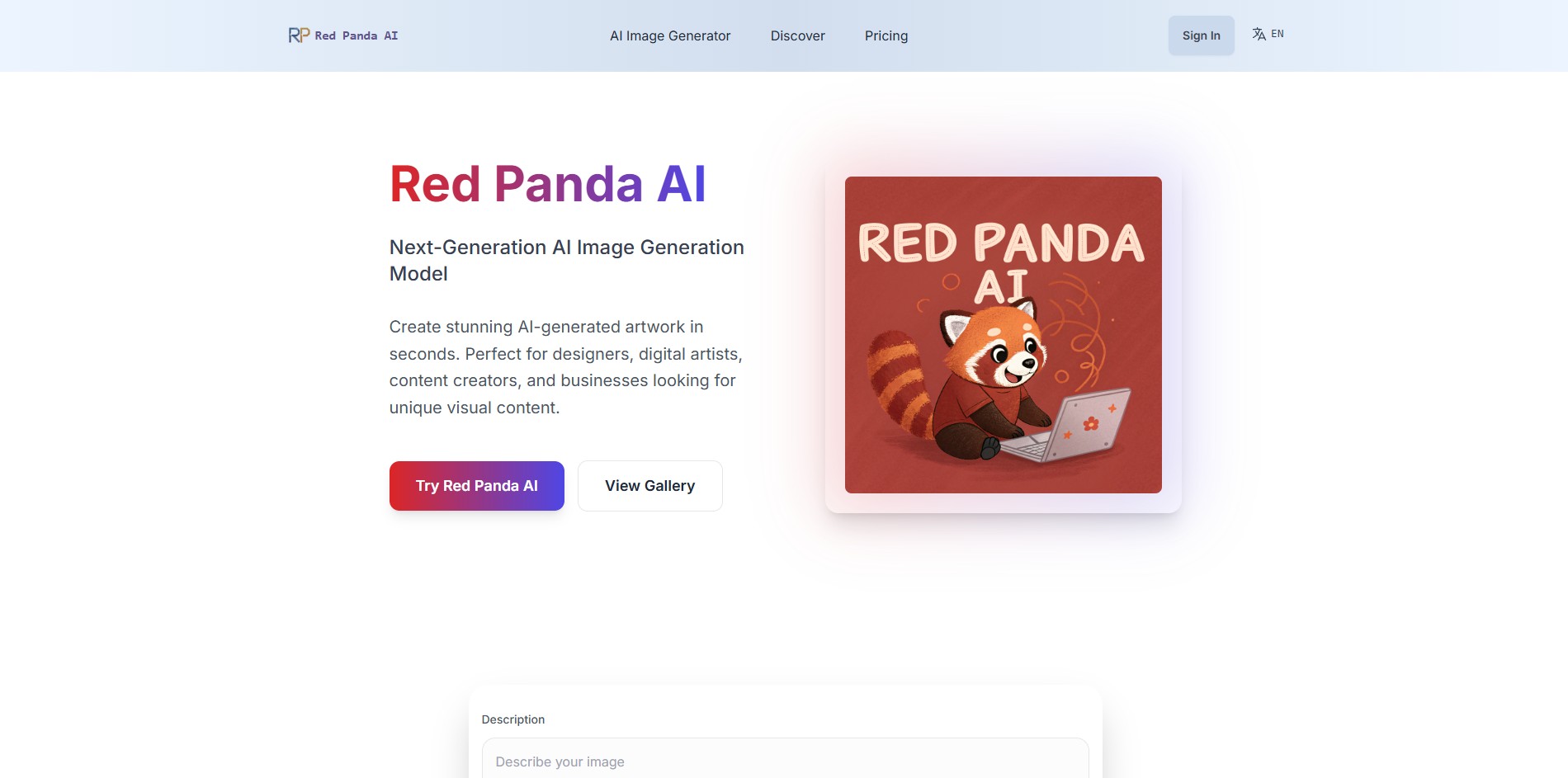 Red Panda AI 截图