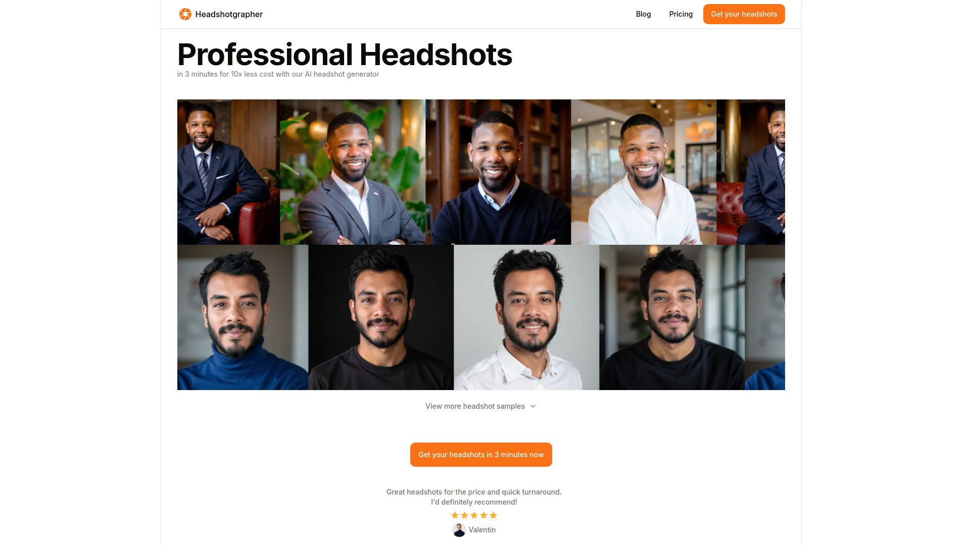 Headshotgrapher 截图