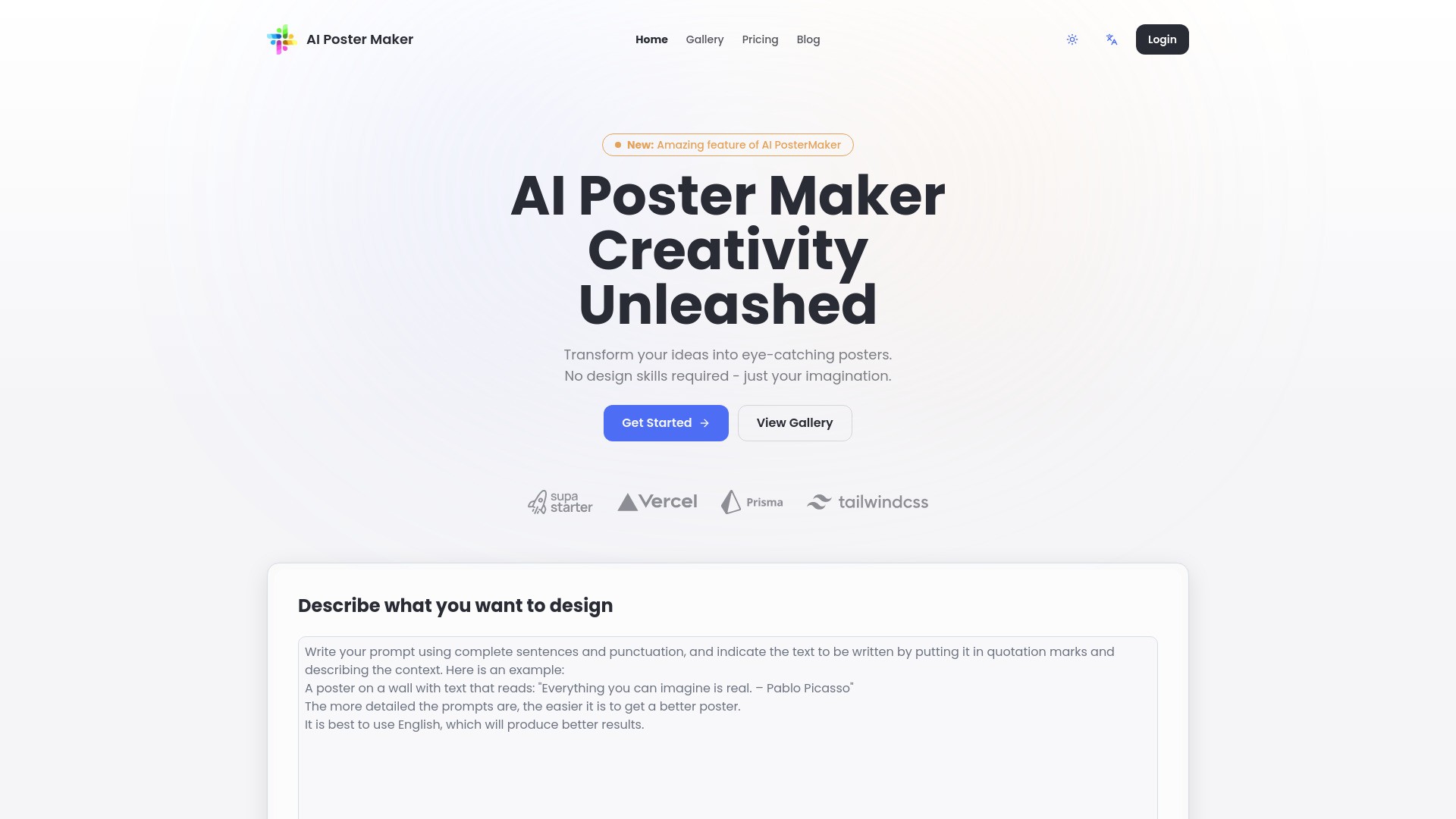 AI Poster Maker 截图
