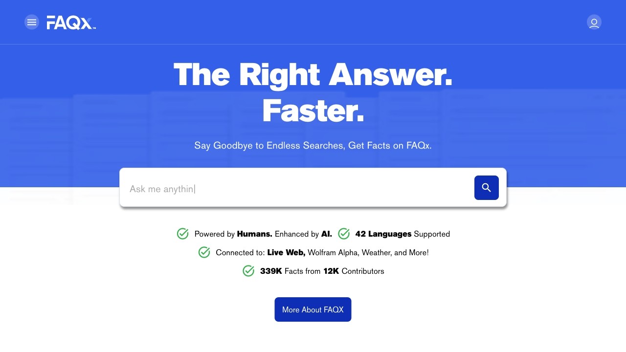FAQx 截图
