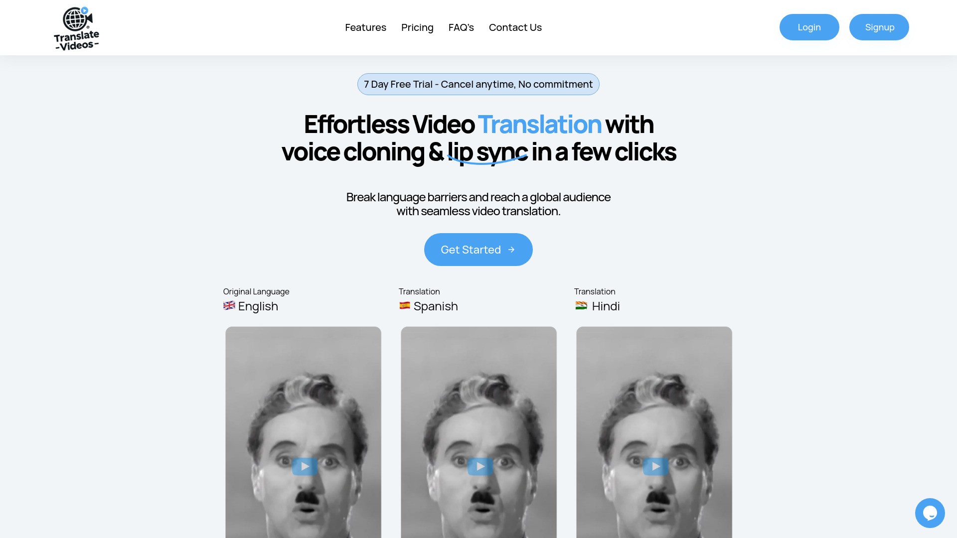 TranslateVideos.io 截图