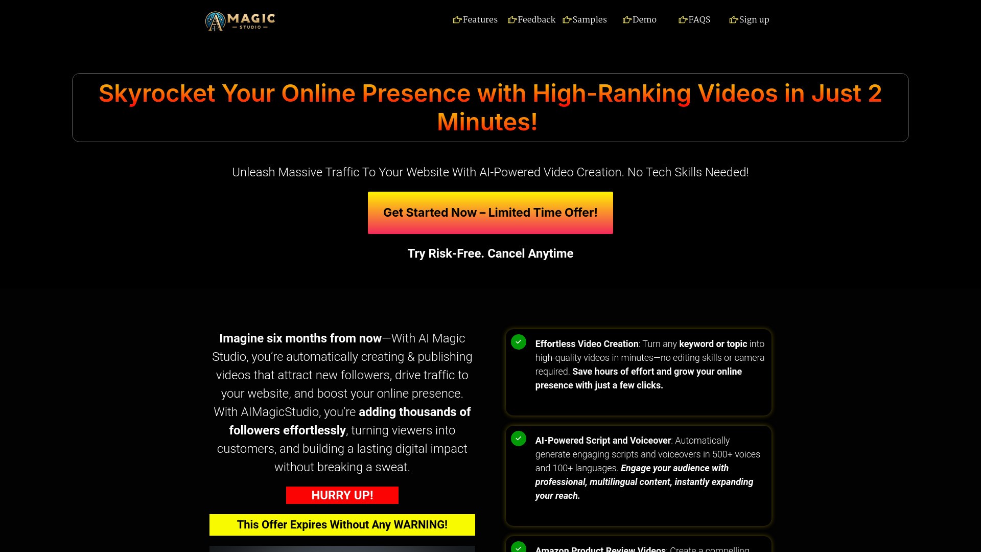 AIMagicStudio 截图