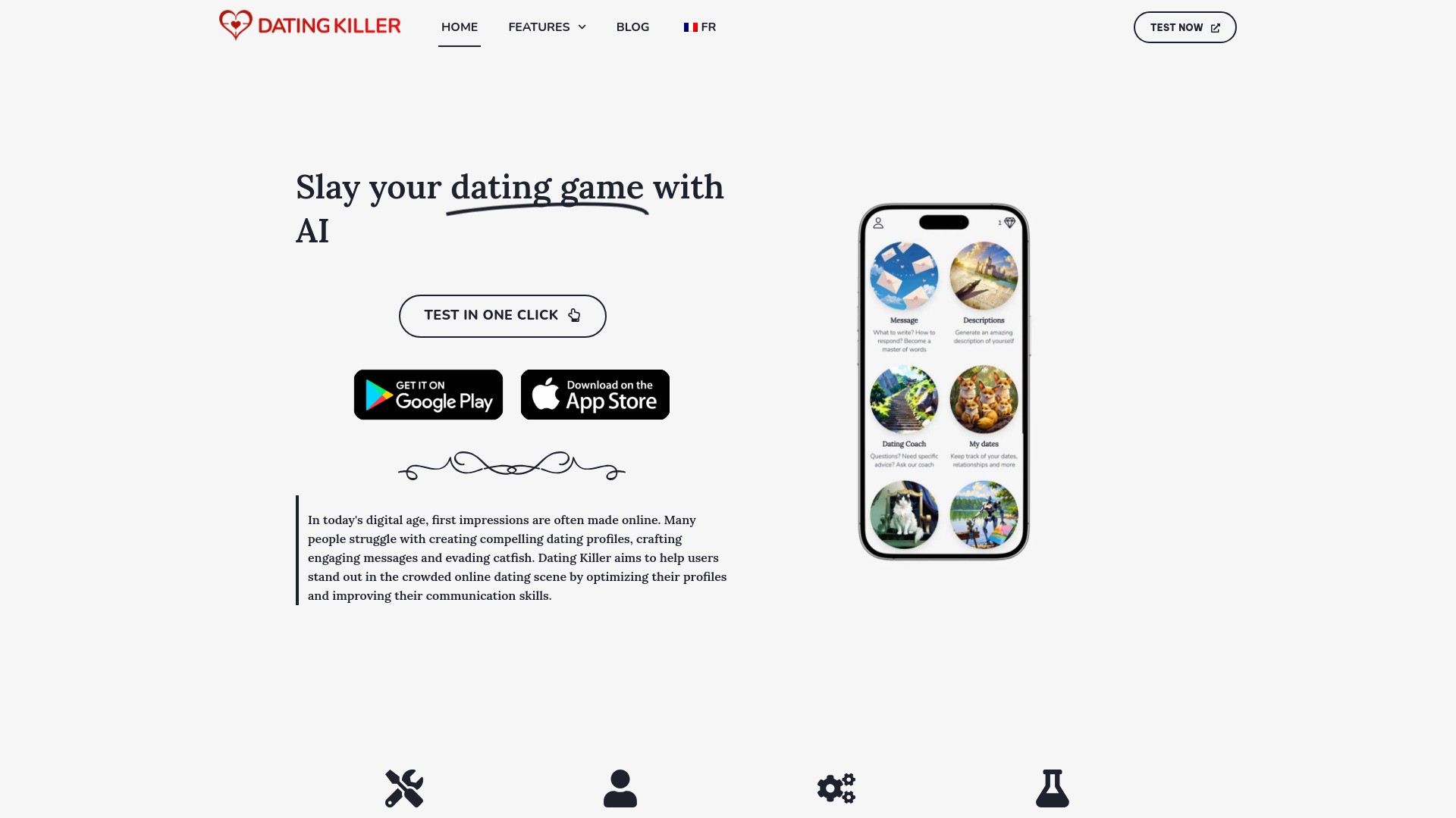 Dating Killer AI 截图