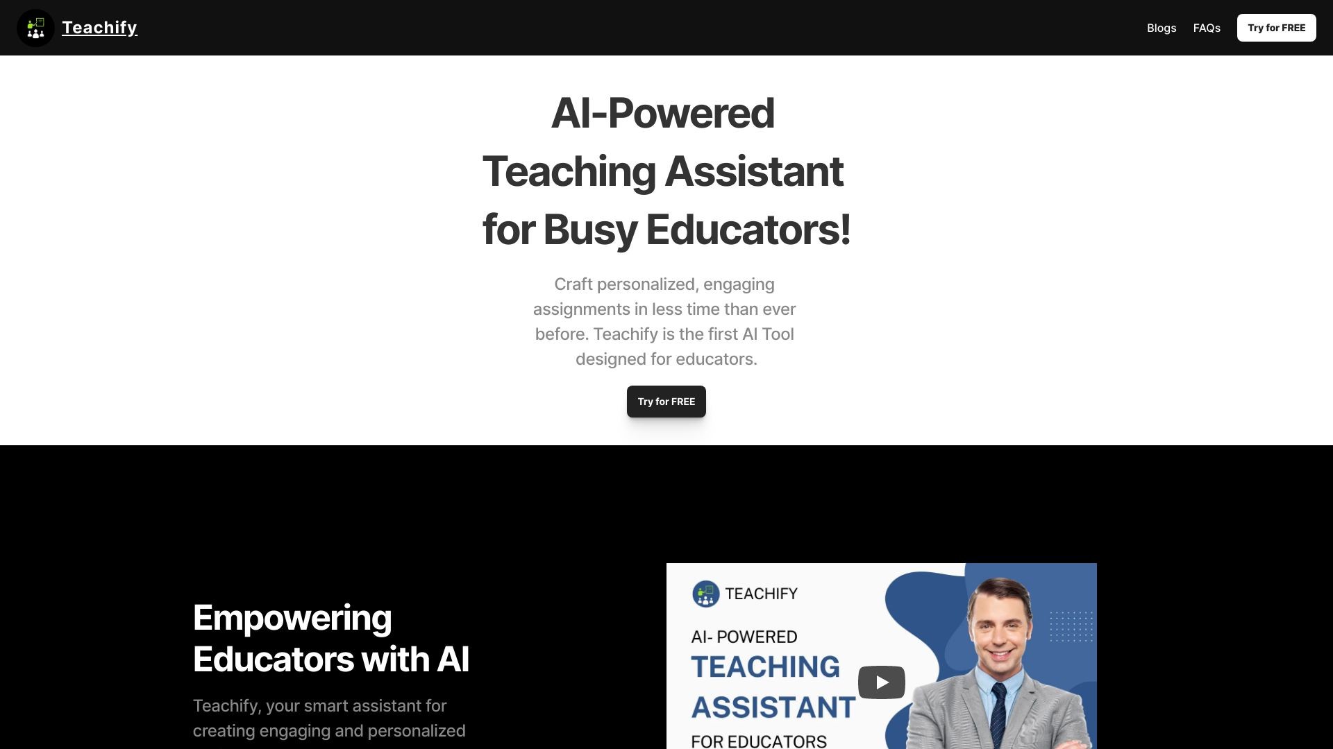 Teachify: AI Teaching Assistant 截图