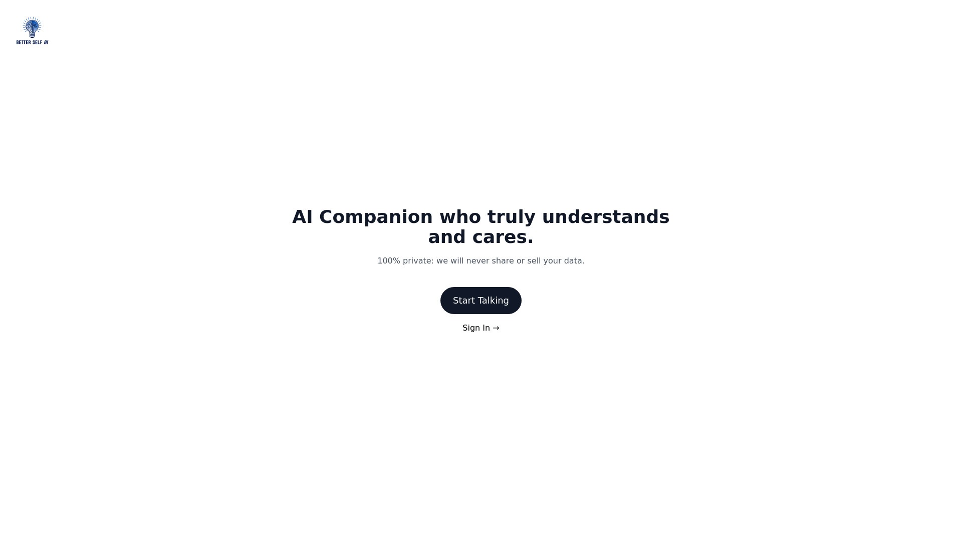 Better Self AI 截图