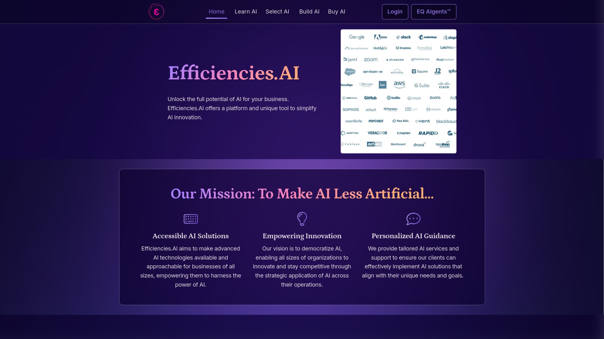 Efficiencies.AI | EQ AIgent™️ 截图
