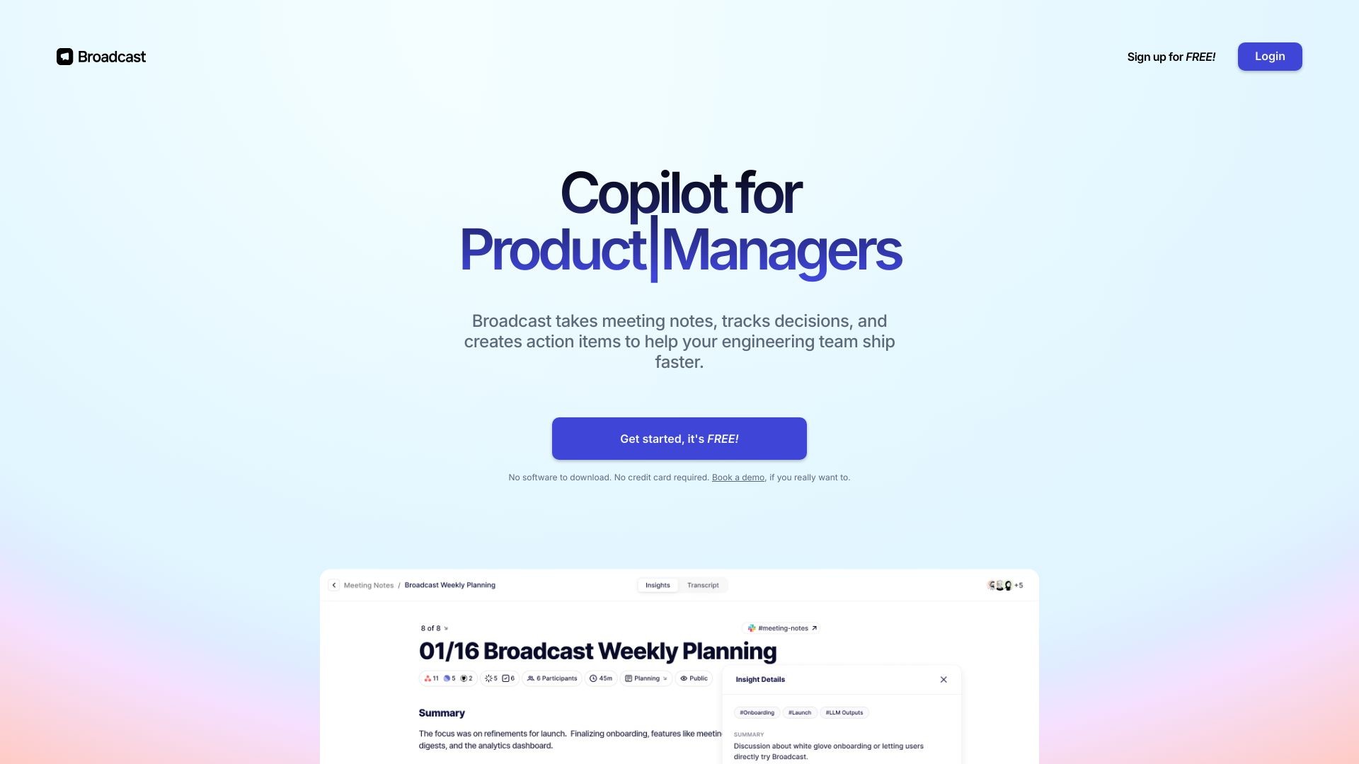 Broadcast 2.0 截图