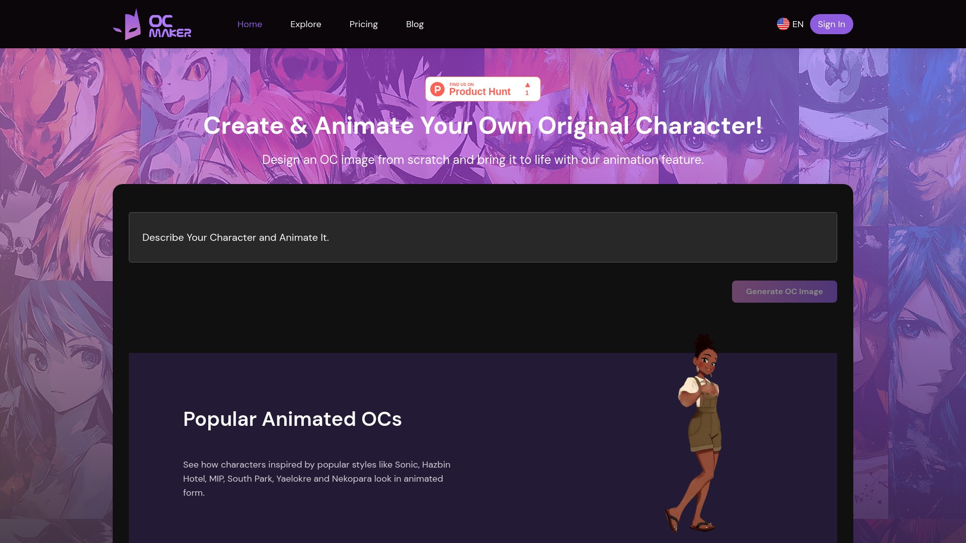 OC Maker: Create and Animate Your OCs 截图