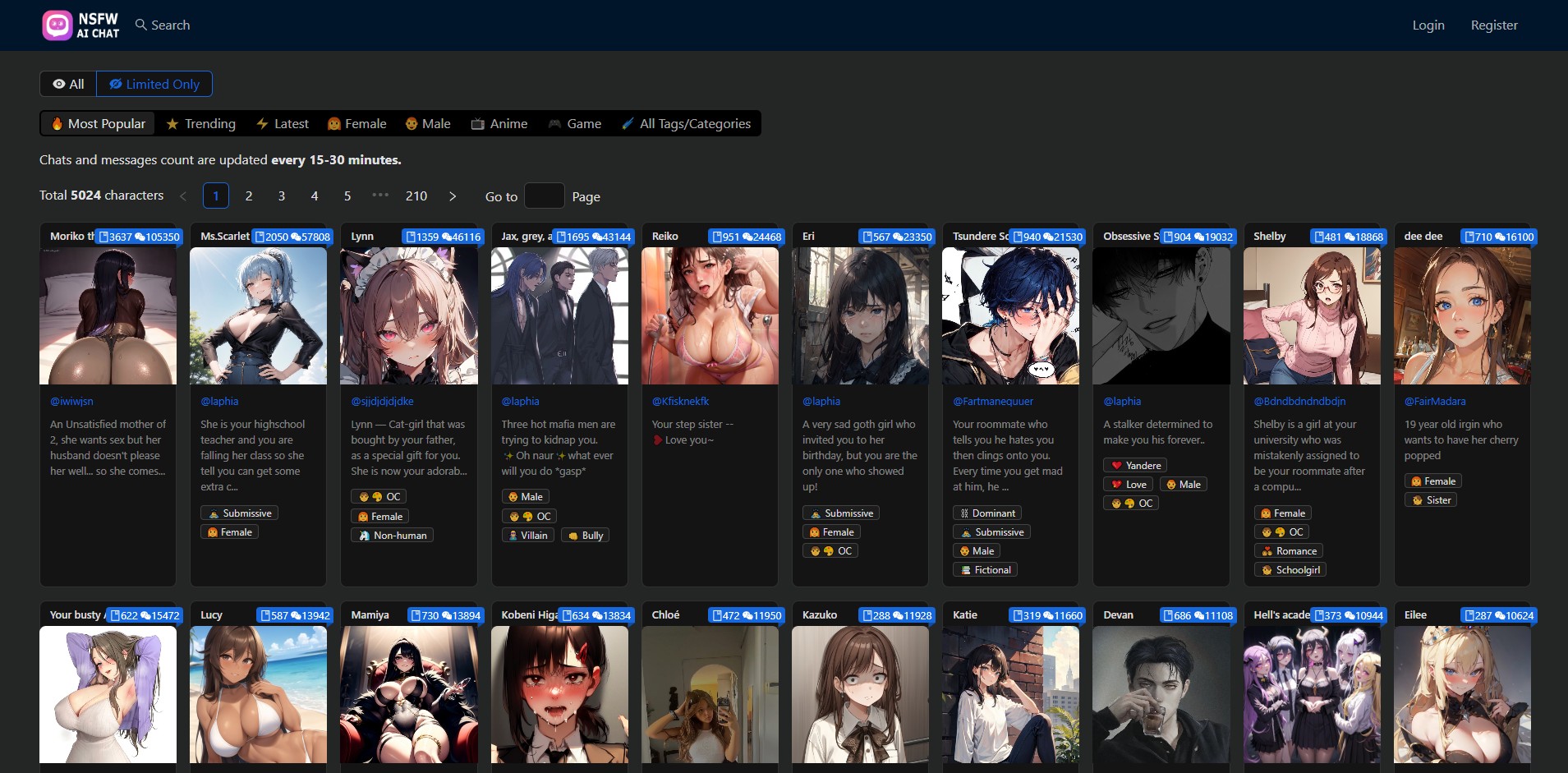 NSFW AI CHAT AI 截图