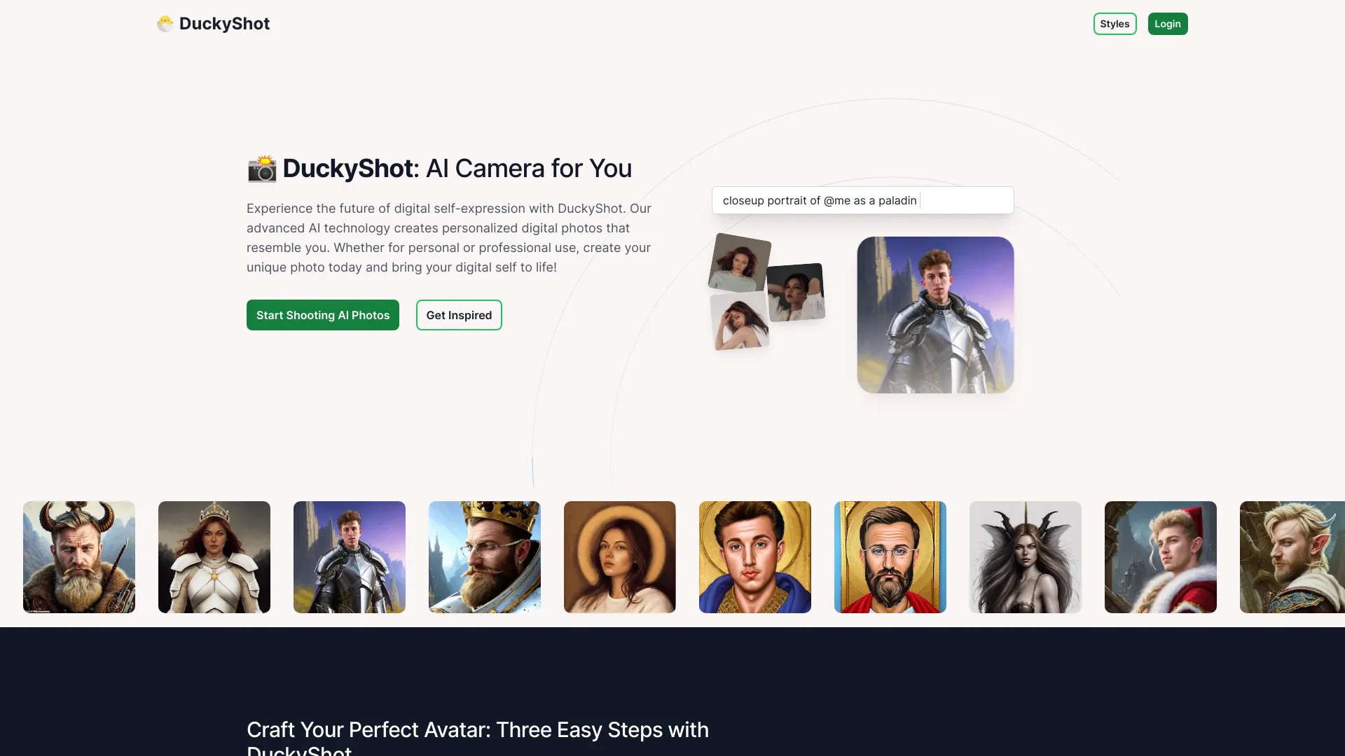 DuckyShot: Your Personalized AI Camera 截图