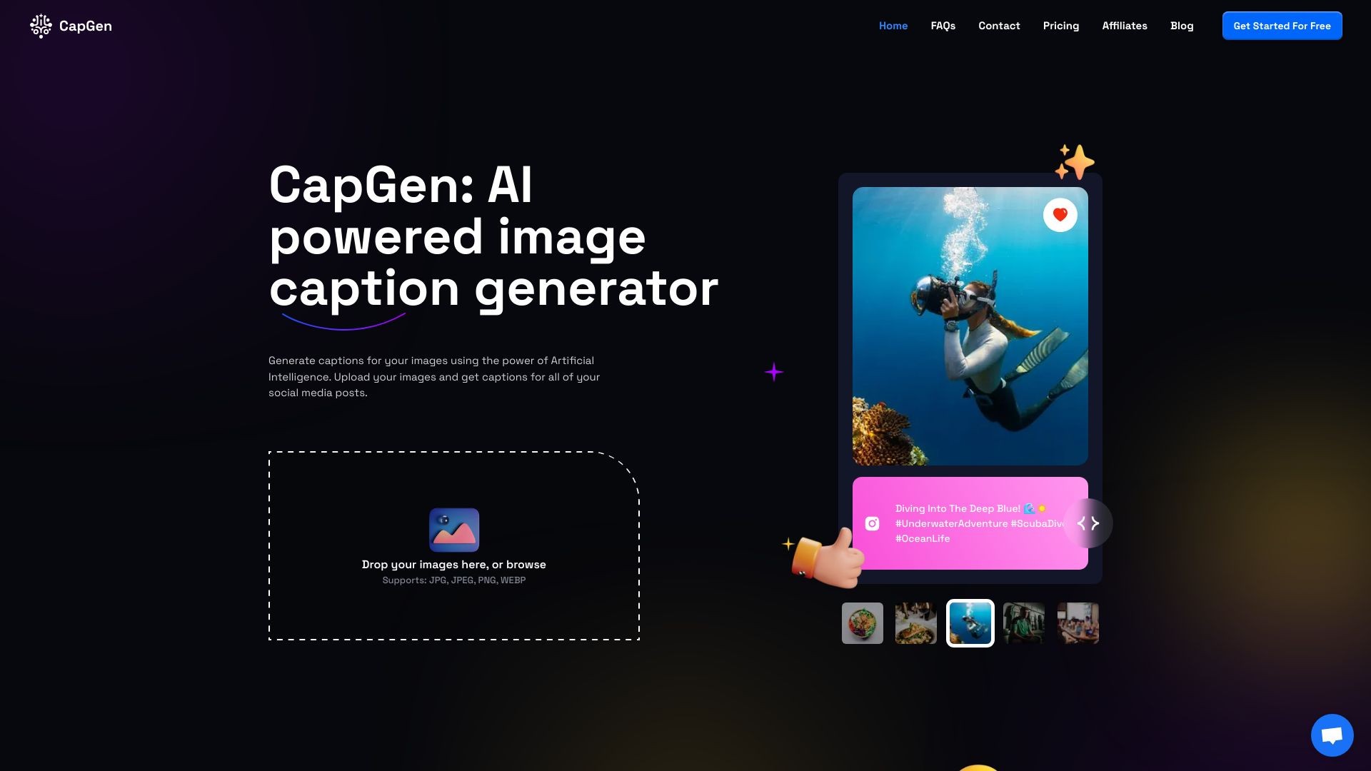 CapGen AI Captions for Instagram 截图