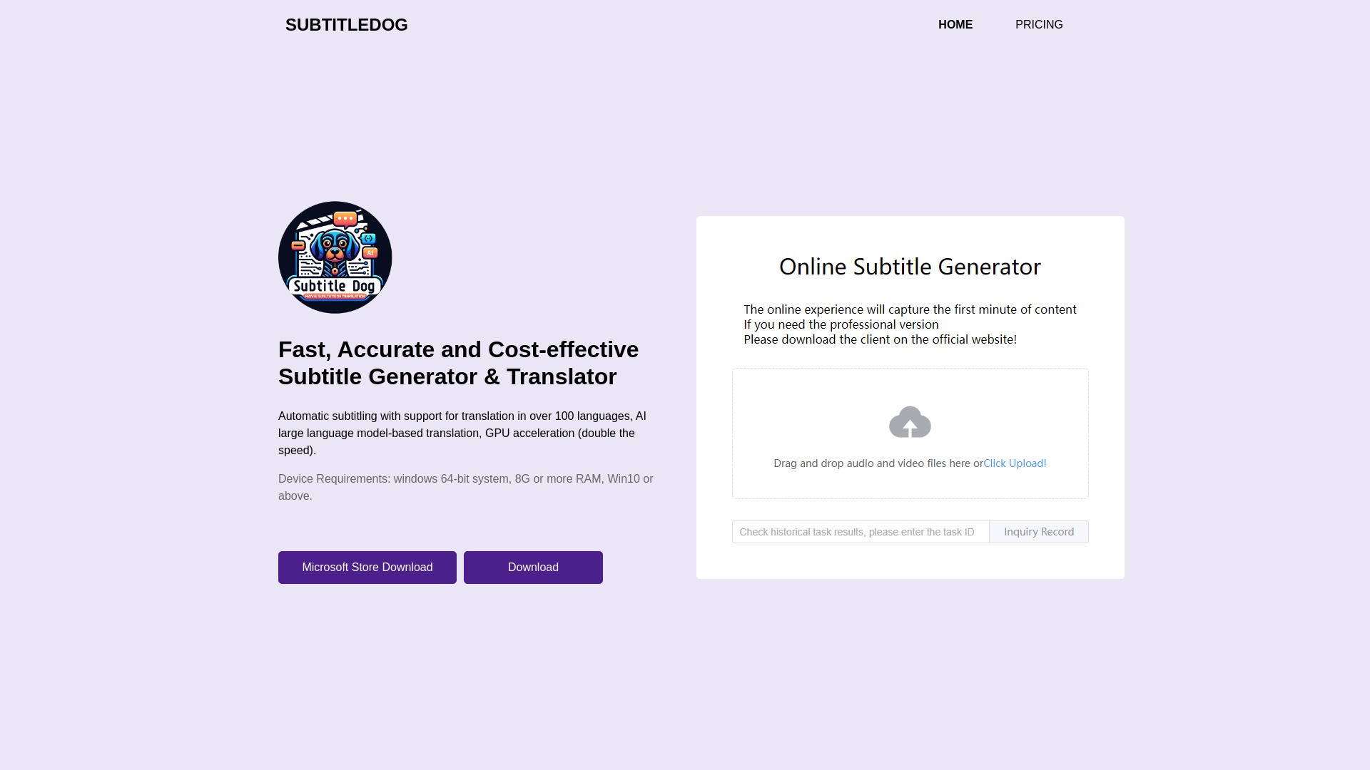 AI Subtitle Generator 截图