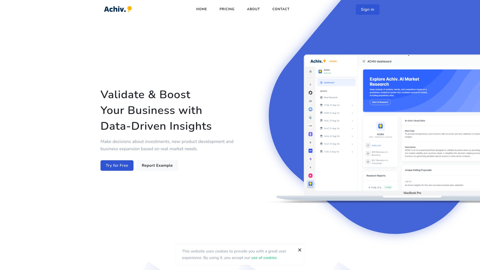AI-Powered Idea Validation 截图