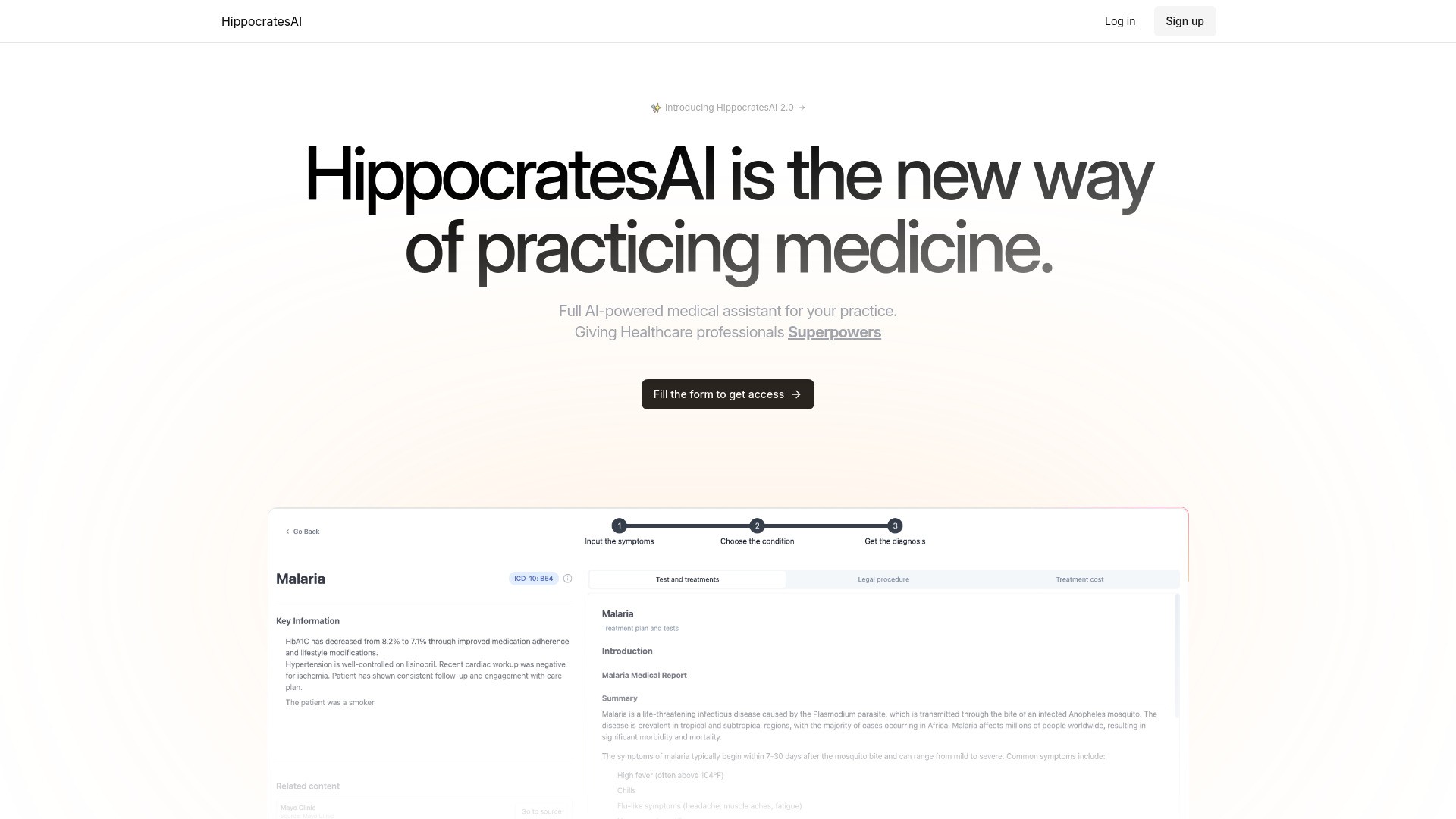 HippocratesAI 截图