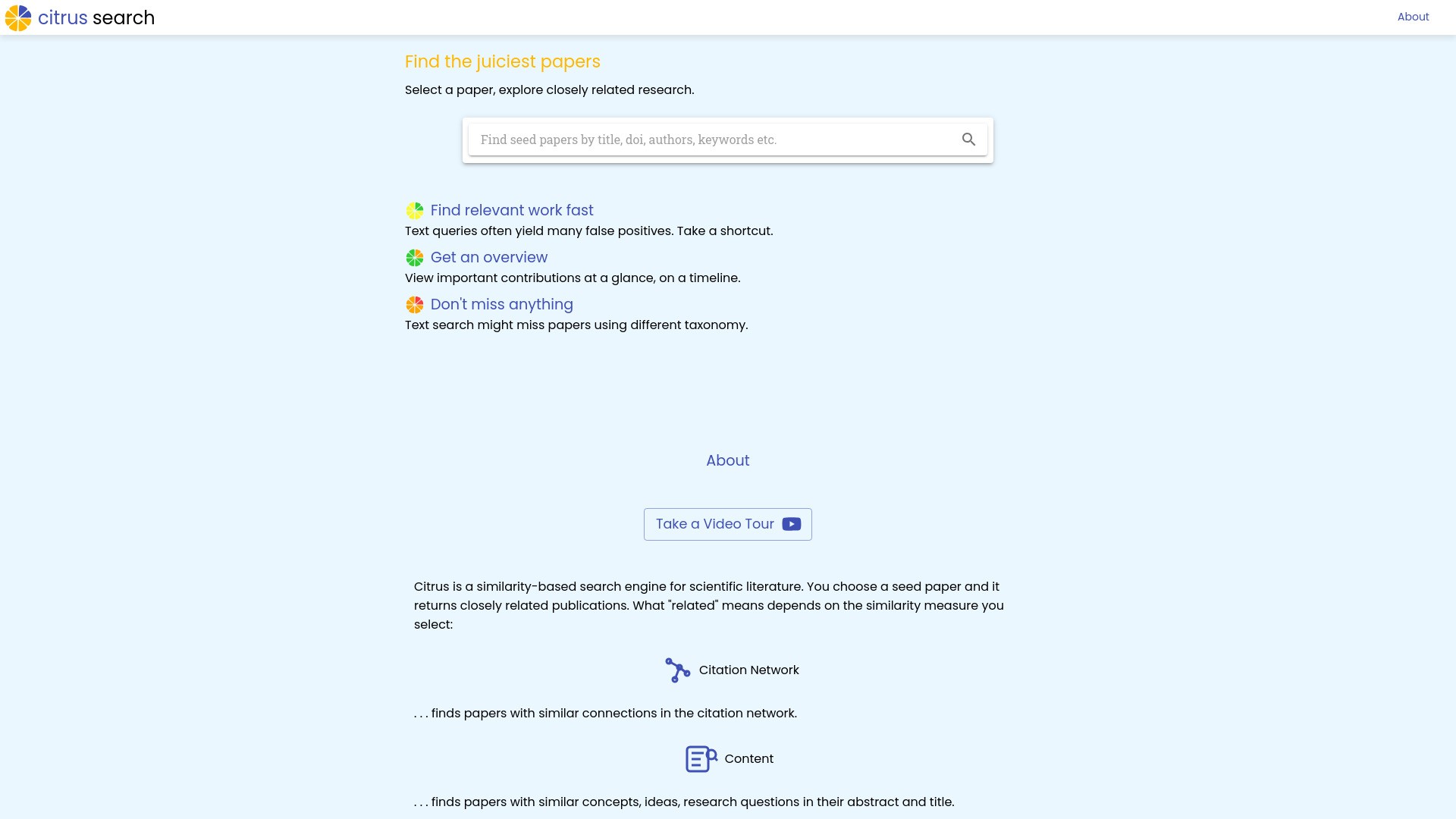 citrus search 截图