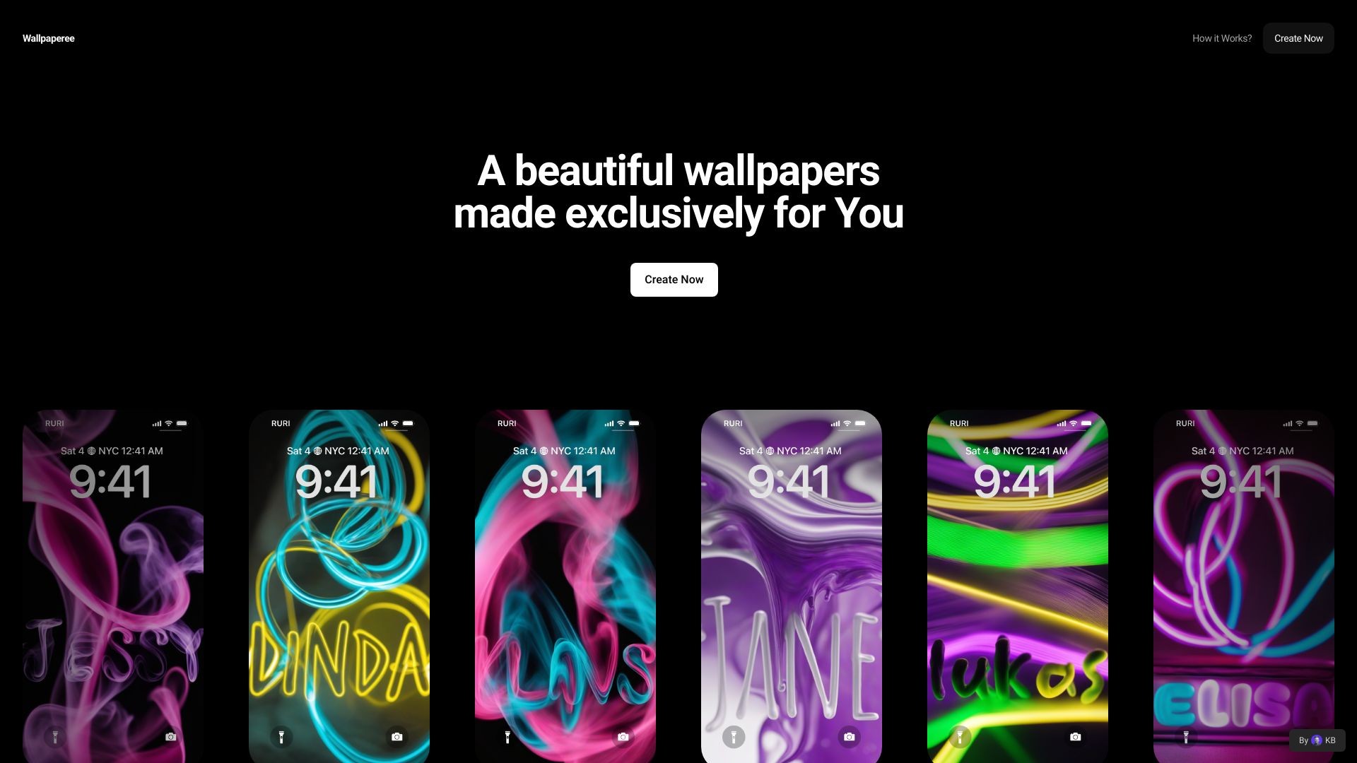 Wallpaperee 截图