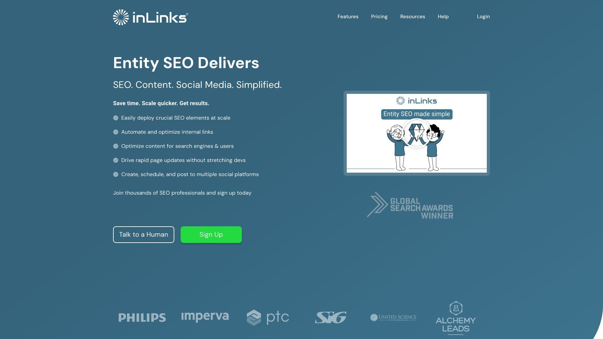 InLinks® Entity SEO Tool - InLinks 截图