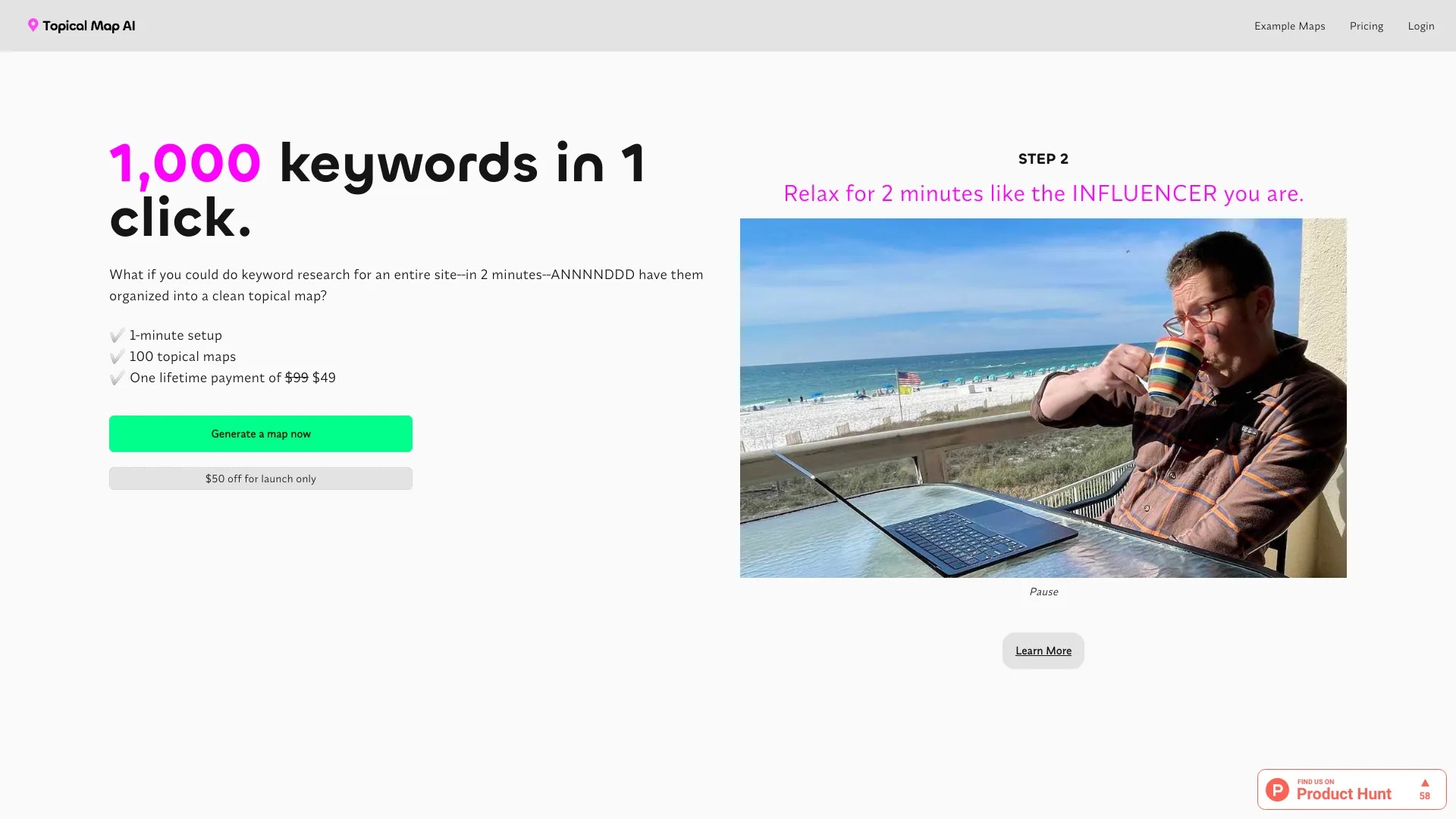 Topical Map AI 截图