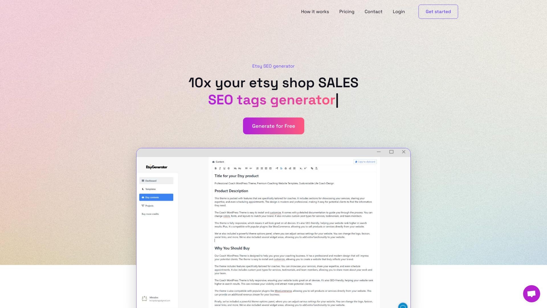 EtsyGenerator 截图