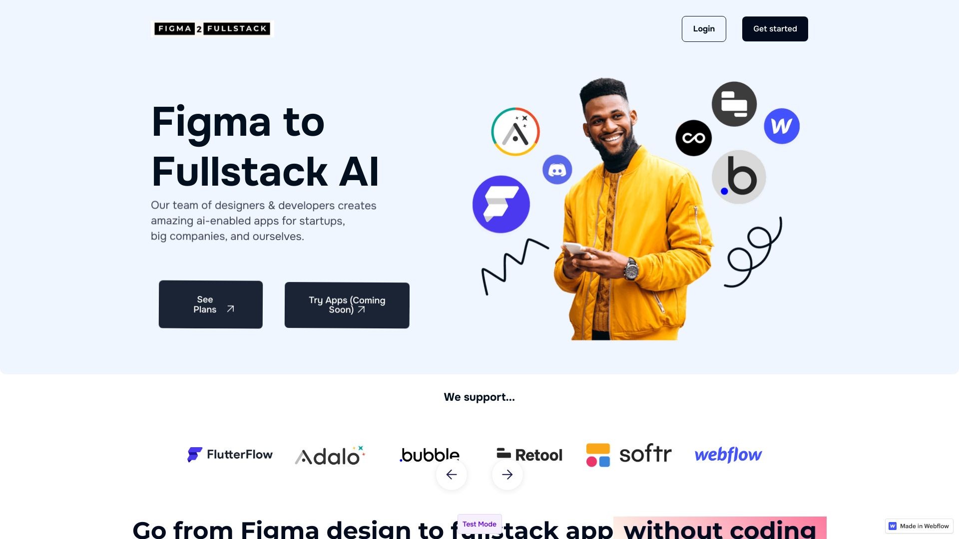Figma to Fullstack AI 截图