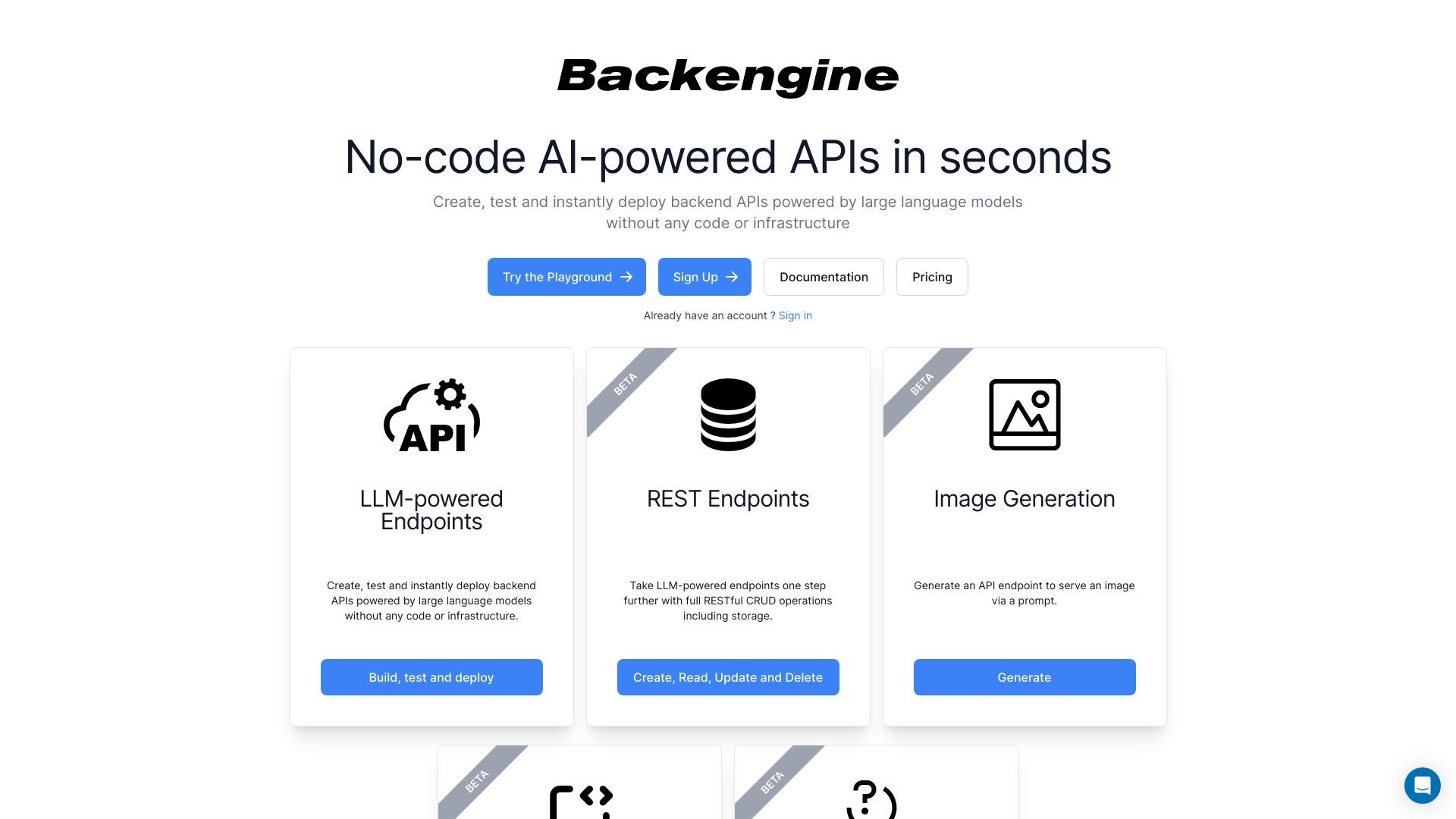 Backengine 截图