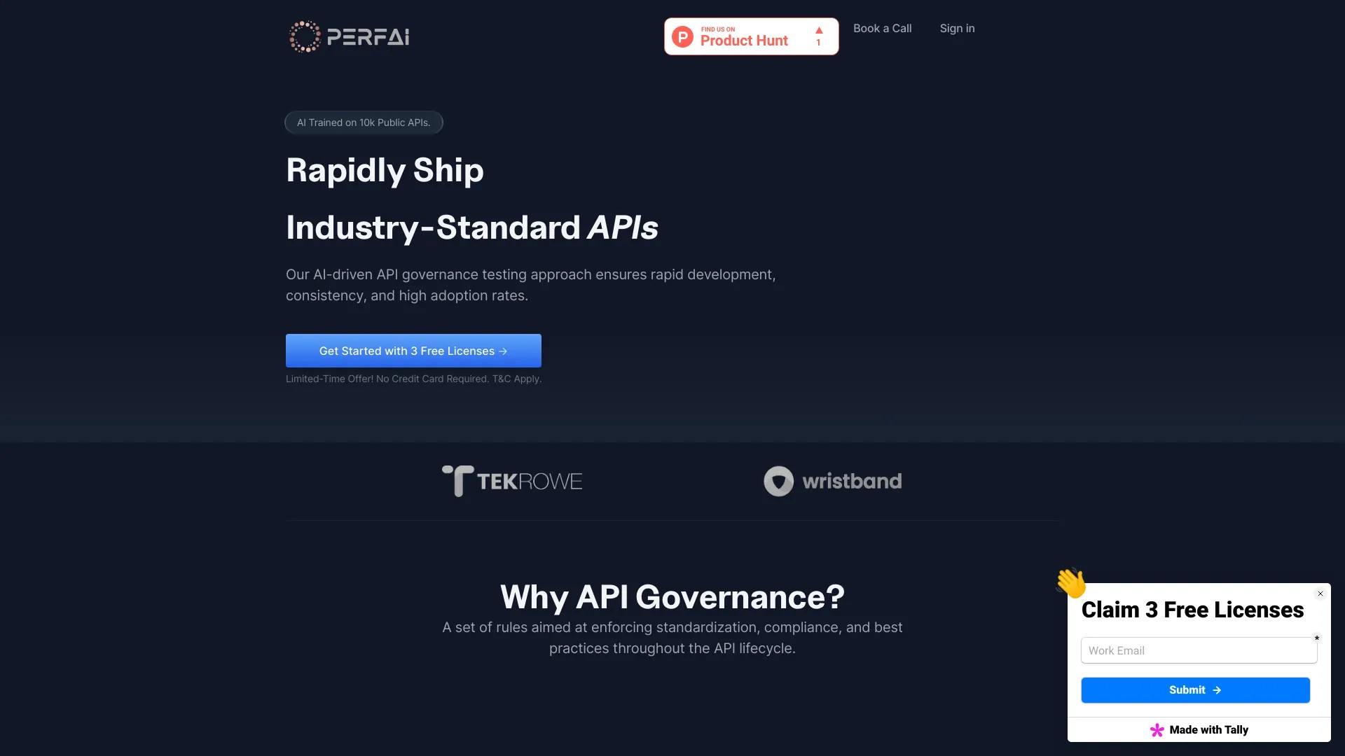 API Governance Testing 截图
