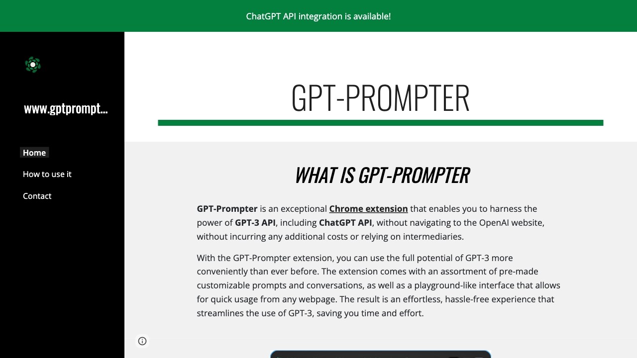 GPT-Prompter 截图