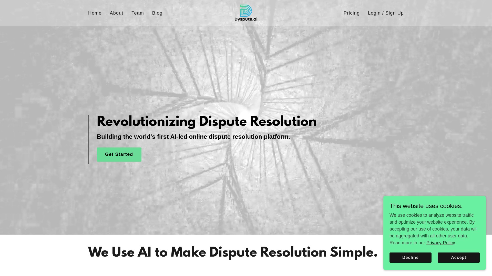 Dyspute.ai 截图