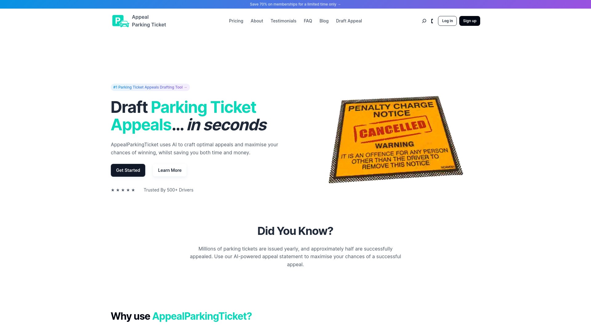 Appeal Parking Ticket 截图
