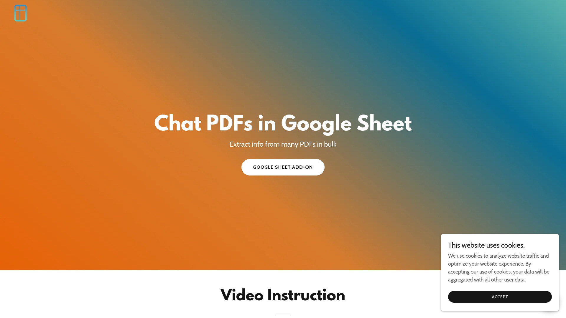 PDF AI Sheet 截图