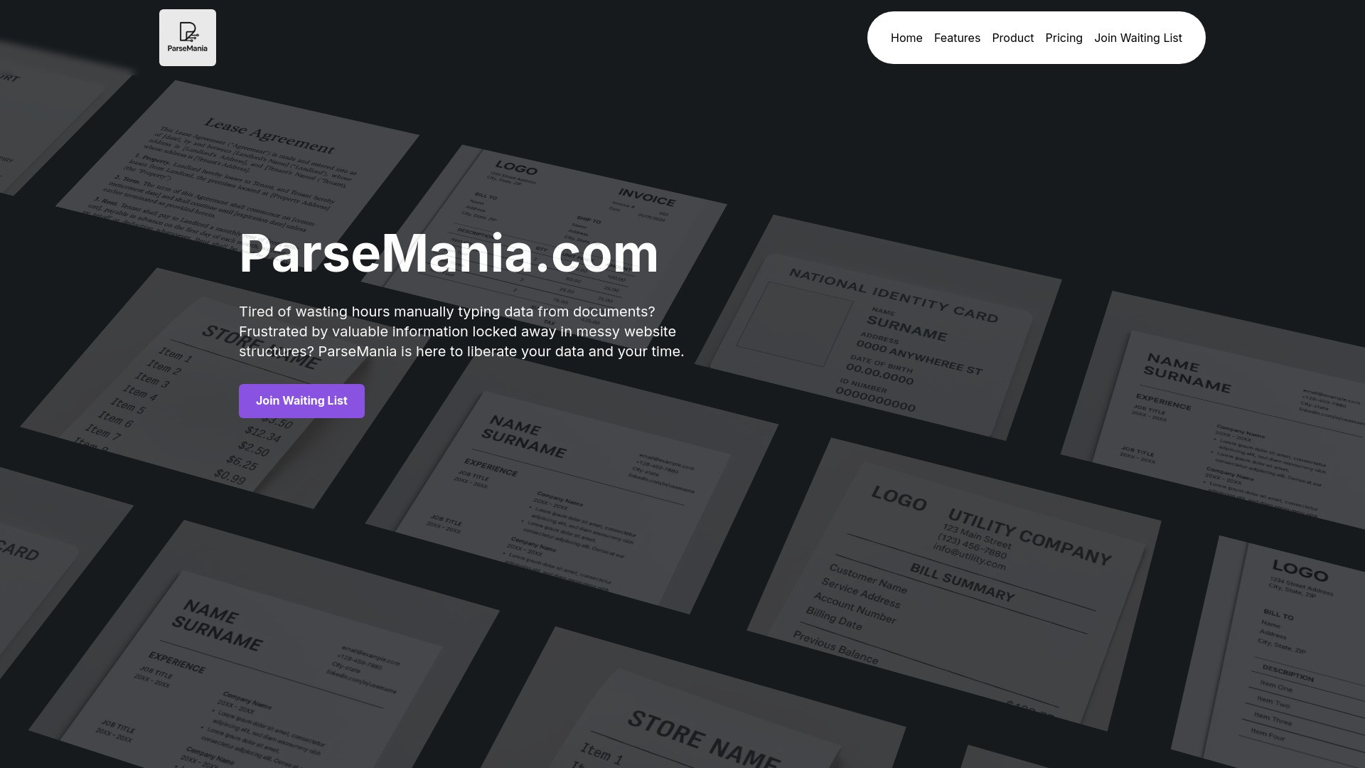 ParseMania.com 截图