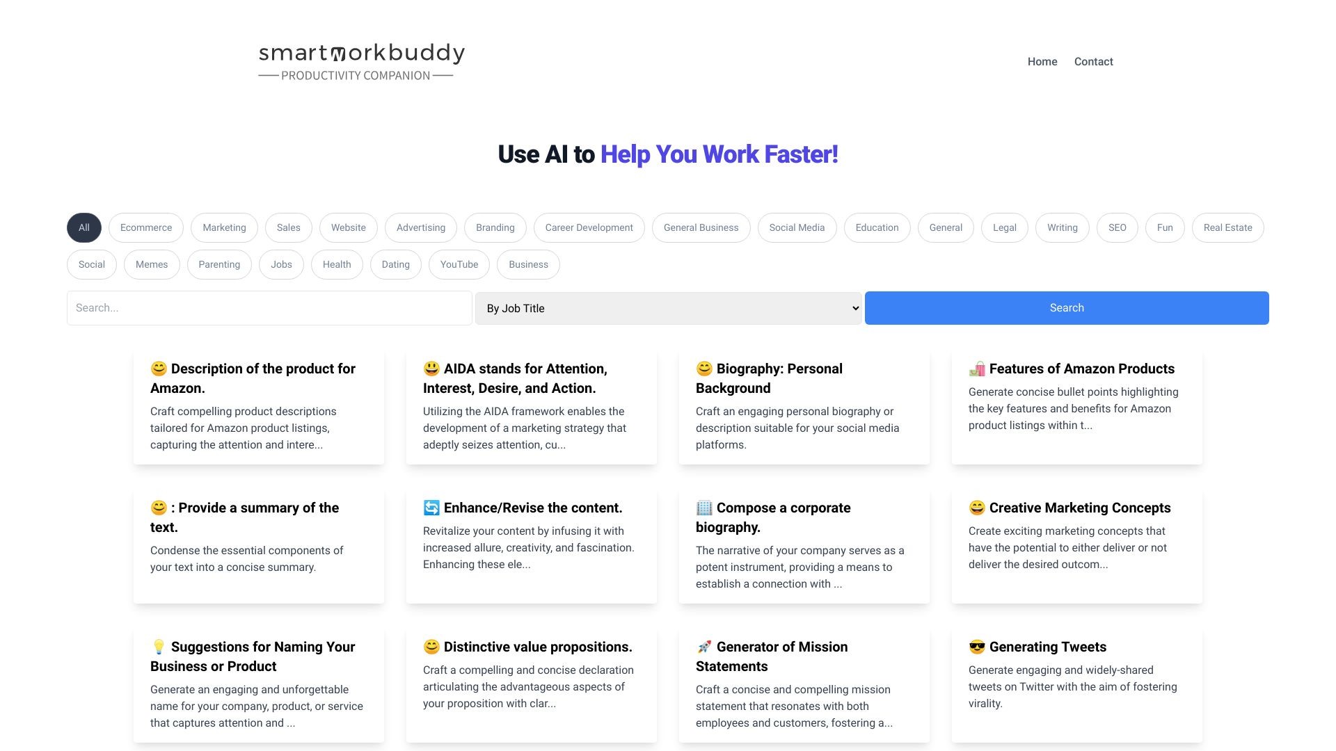 SmartWorkBuddy 截图