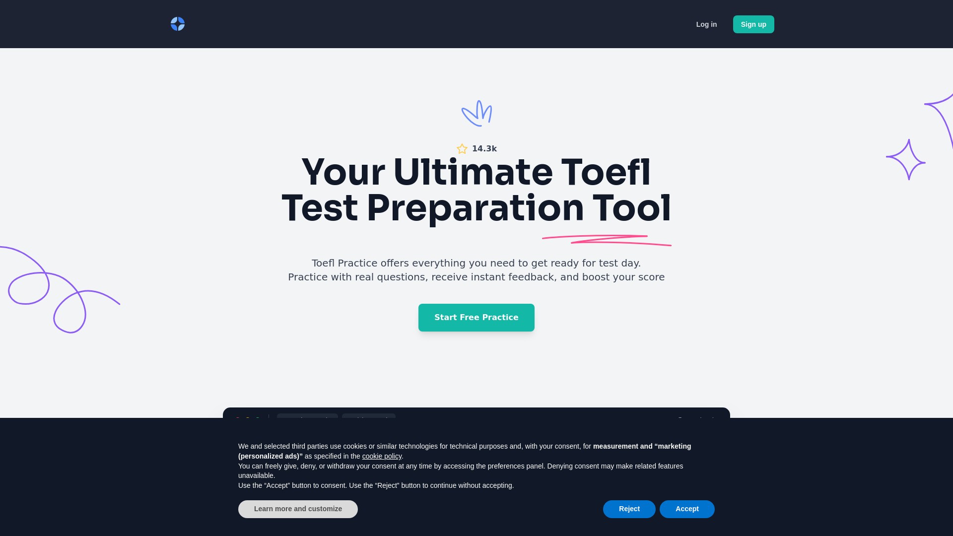 TOEFL Practice 截图