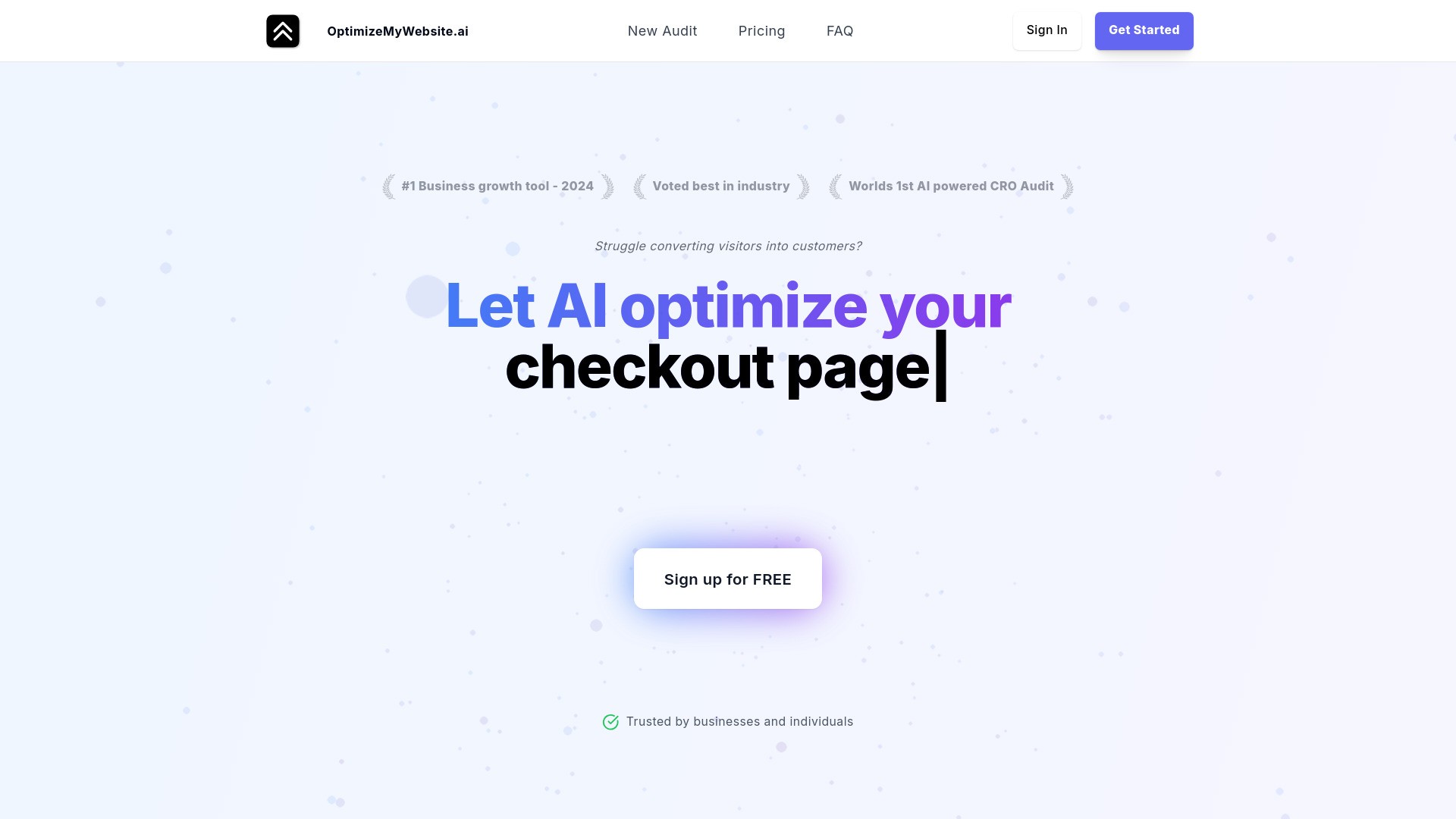 OptimizeMyWebsite.ai 截图