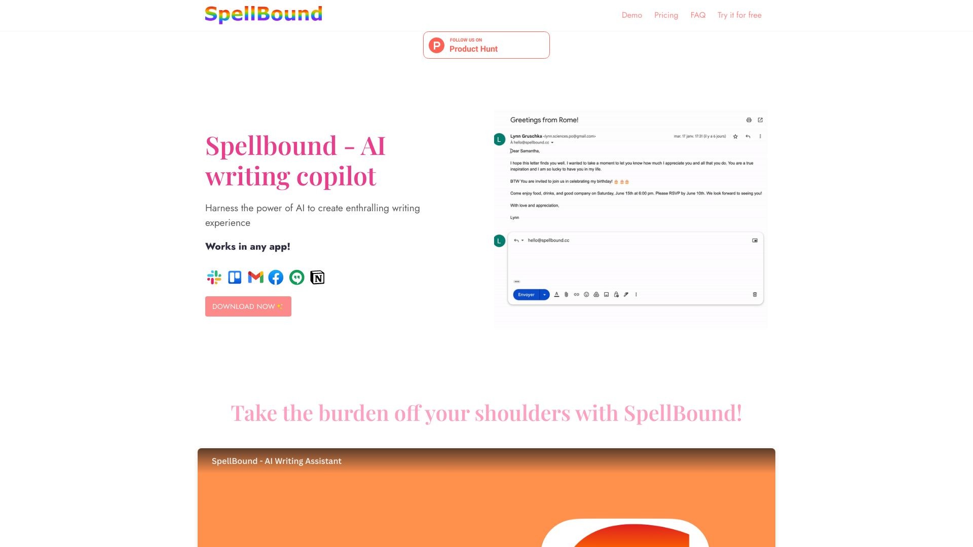 SpellBound 截图