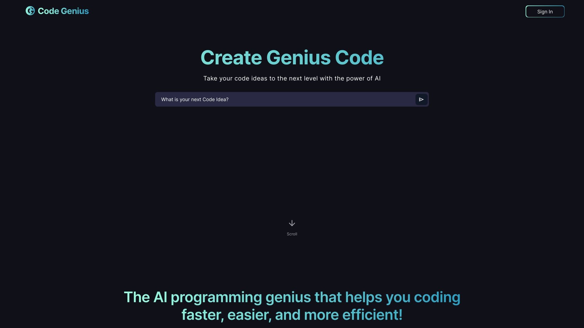 Code Genius 截图