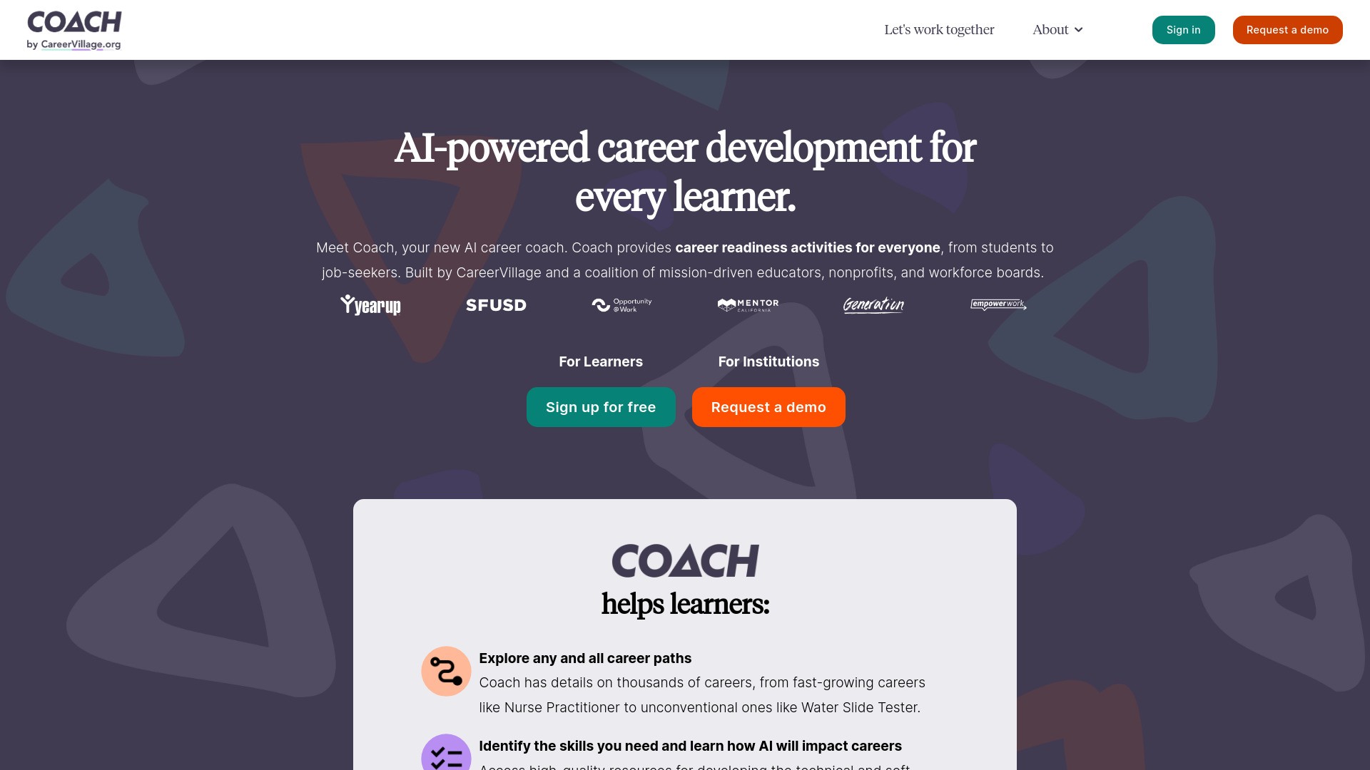COACH by CareerVillage 截图