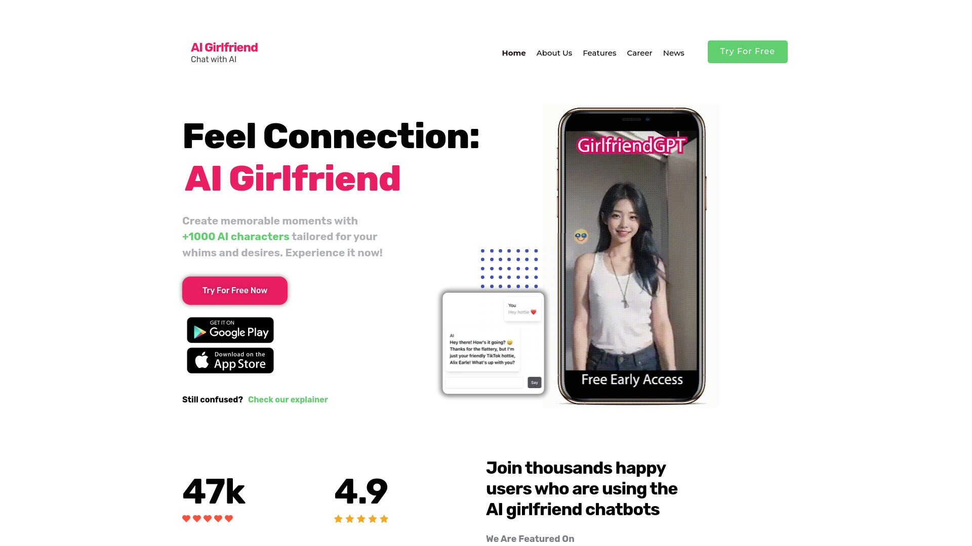AI Girlfriend -  The Perfect Virtual GF 截图