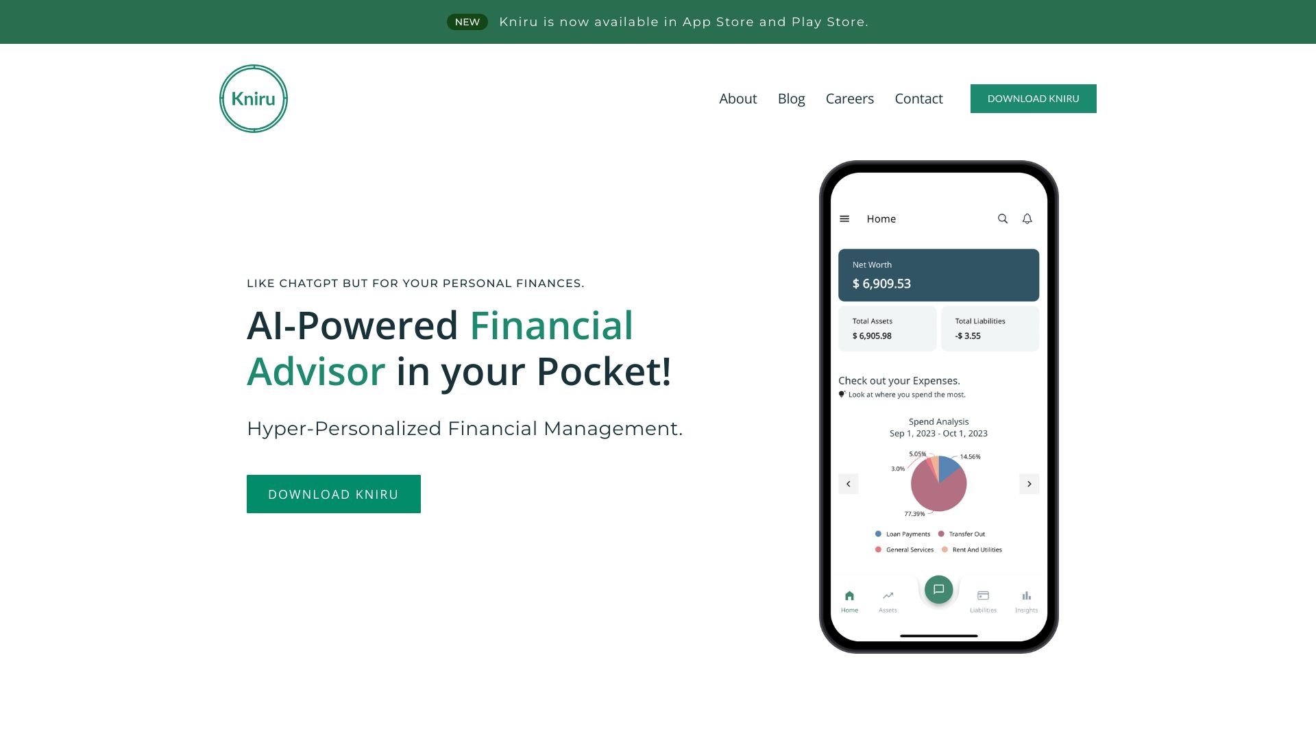 Kniru: AI-Powered Finance 截图