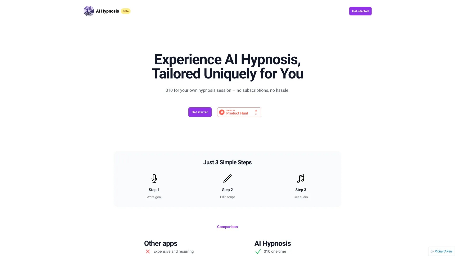 AI Hypnosis App 截图