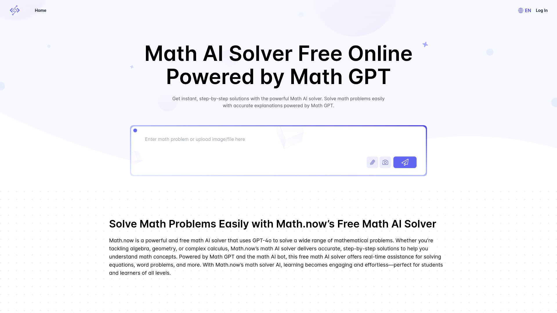 Math.now: Free Math AI Solver powered by math GPT 截图
