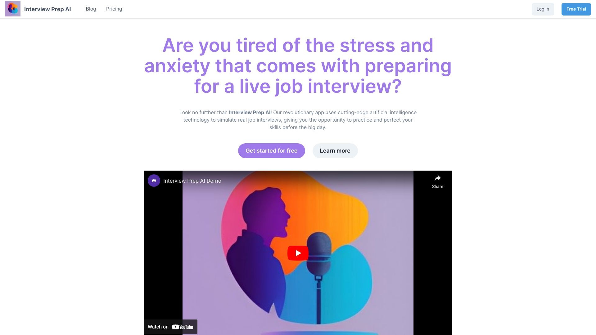 Interview Prep AI 截图