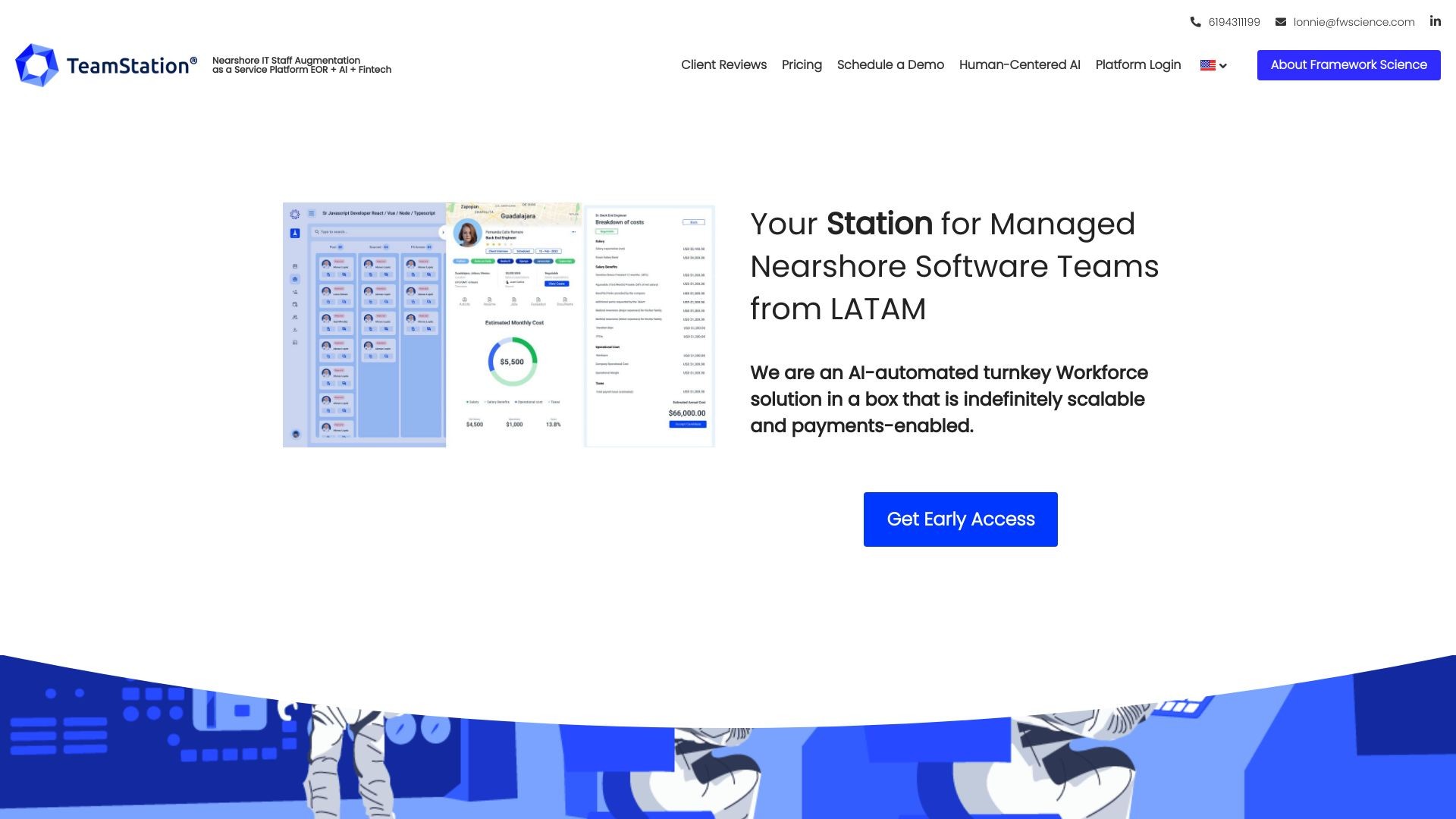 TeamStation AI 截图