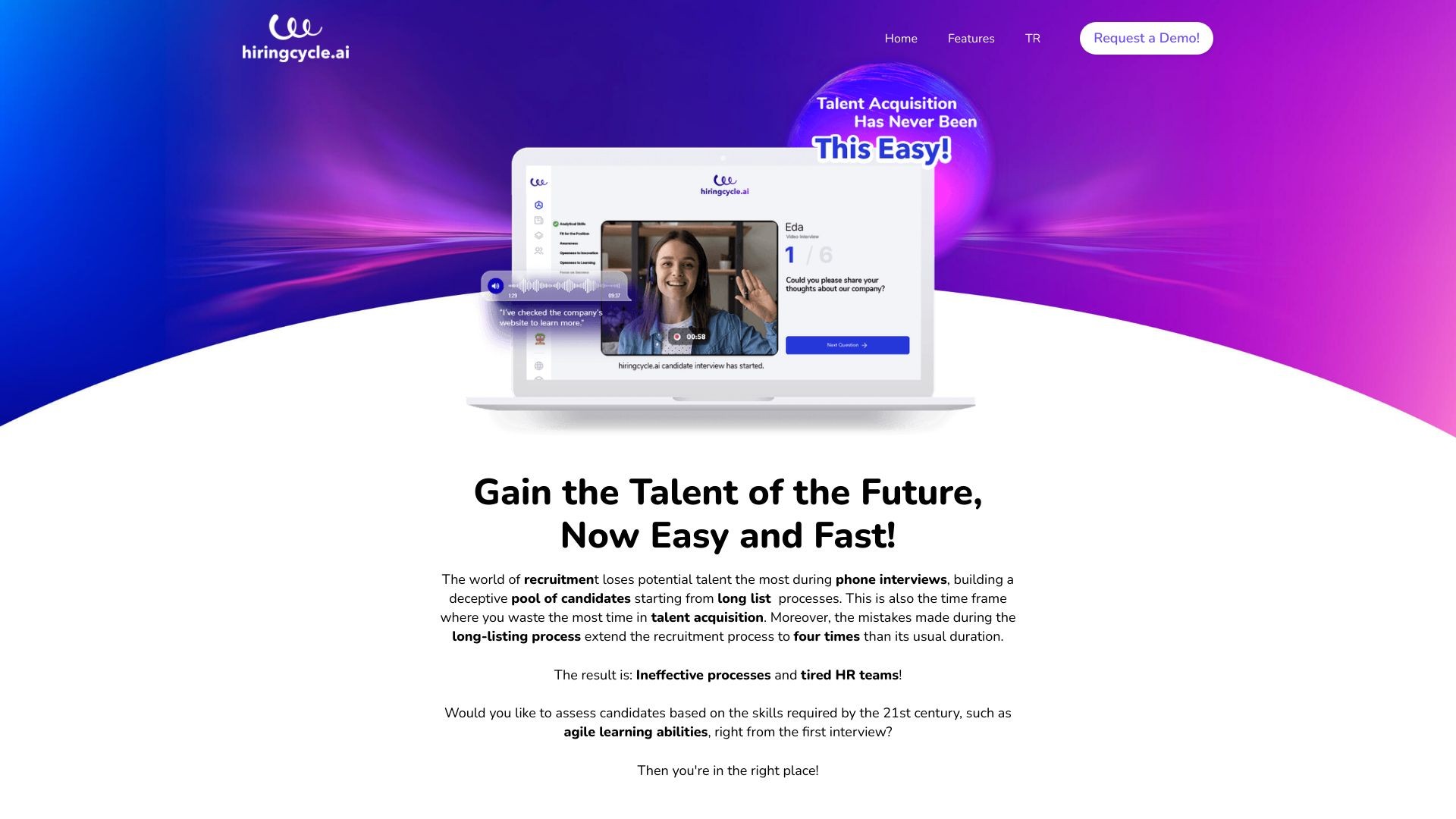 hiringcycle.ai 截图