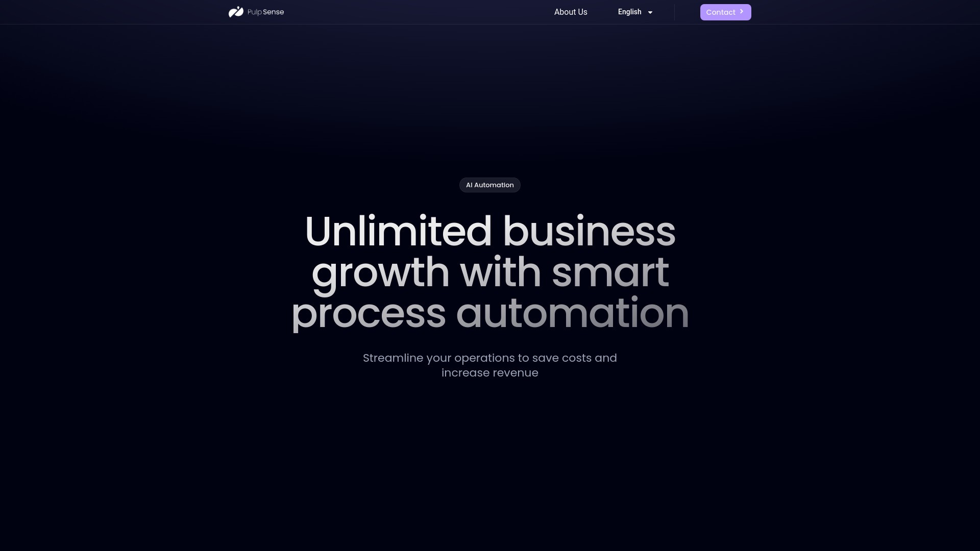 Pulp Sense | Empowering businesses 截图