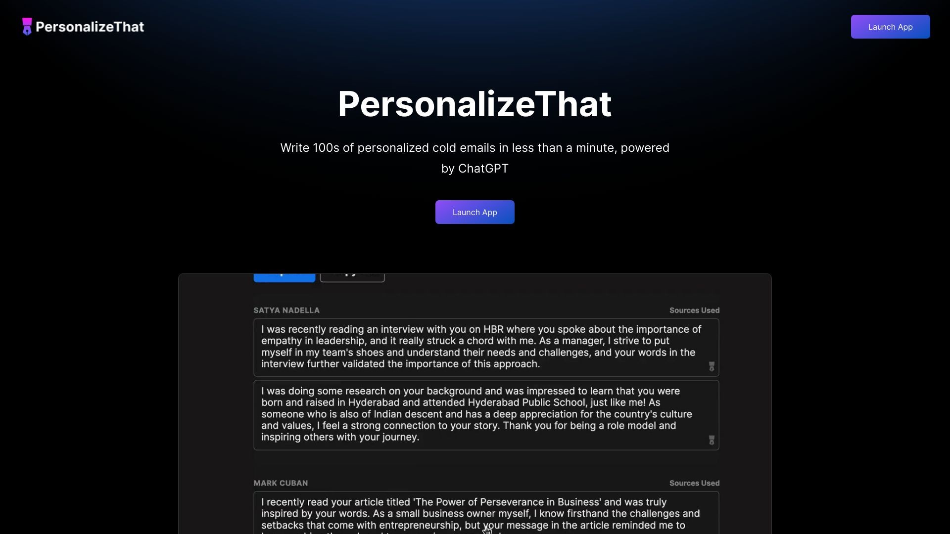 PersonalizeThat 截图