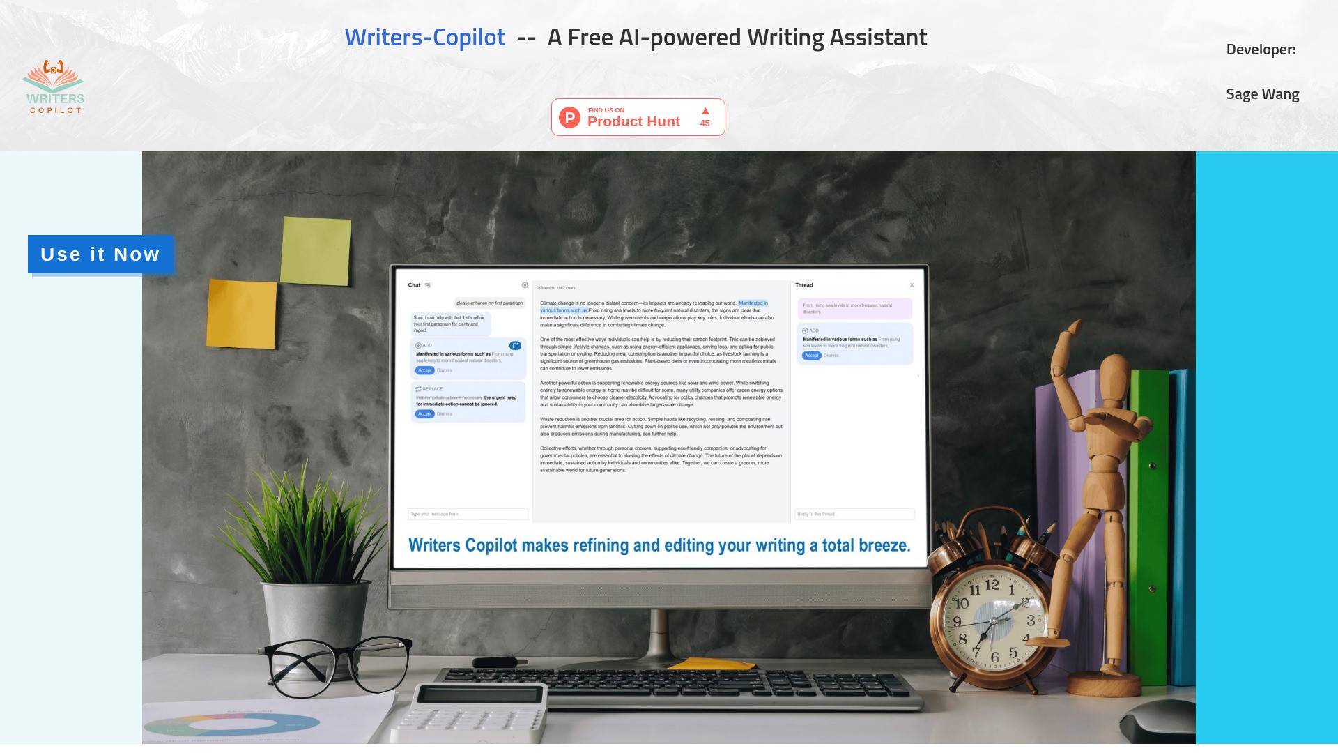 Writers Copilot 截图