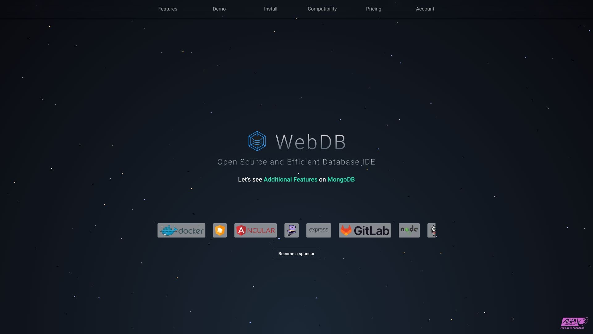 WebDB 截图